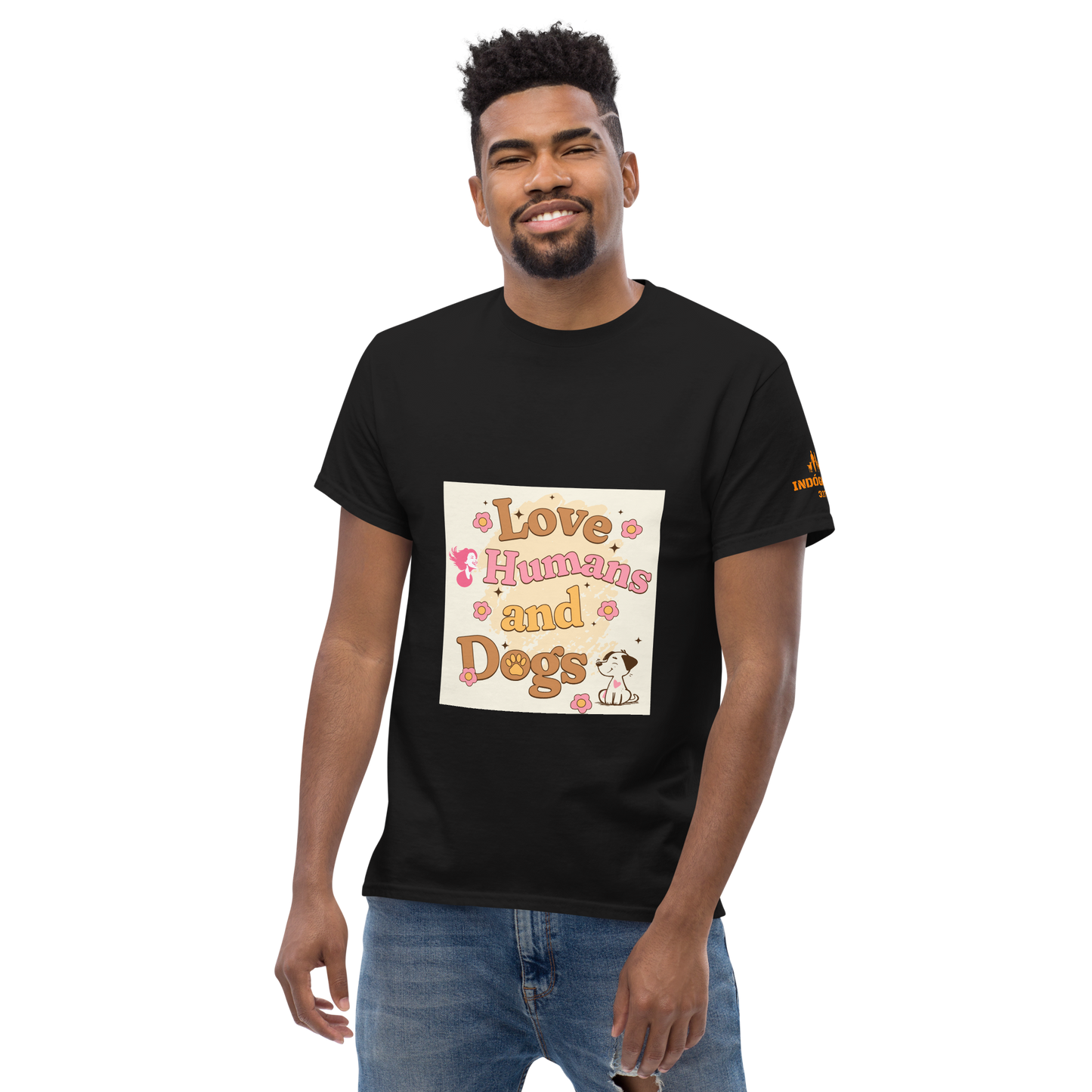 Camiseta con slogan mascota