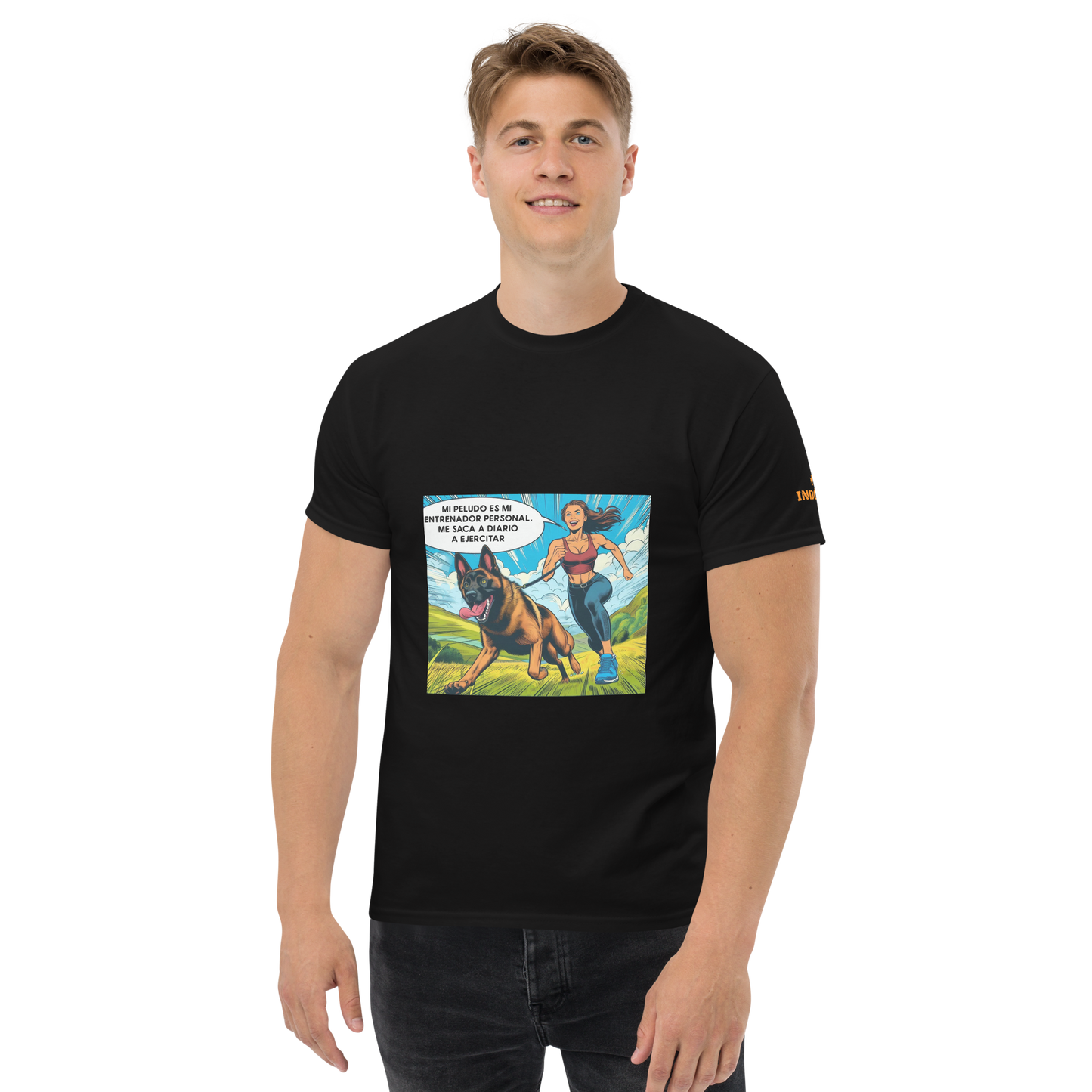 Camiseta con imagen divertida perruna