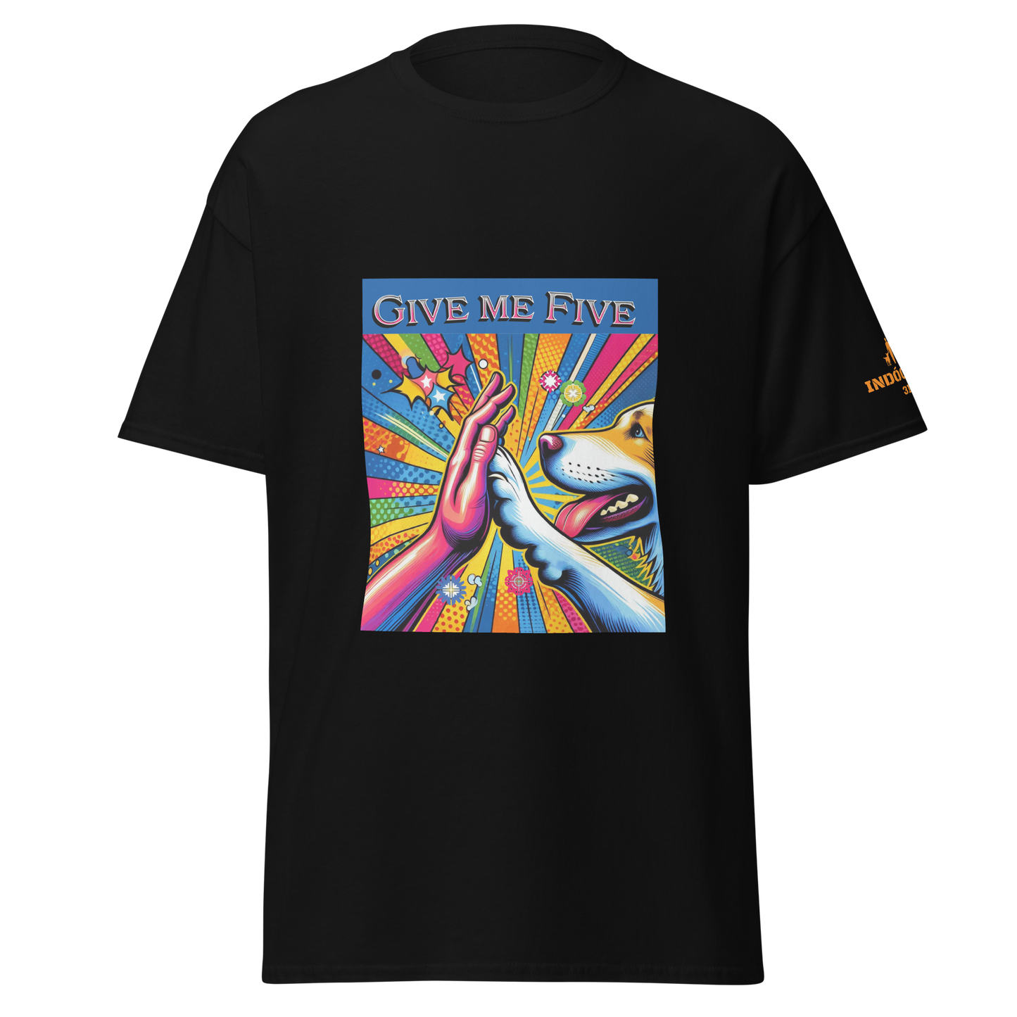 Camiseta con imagen divertida de perro