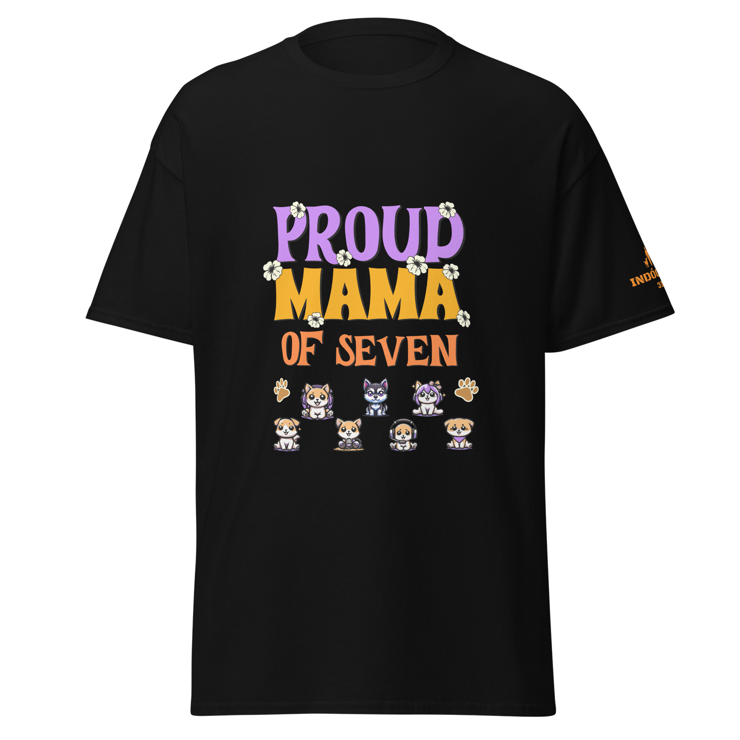 Camiseta con imagen perruna