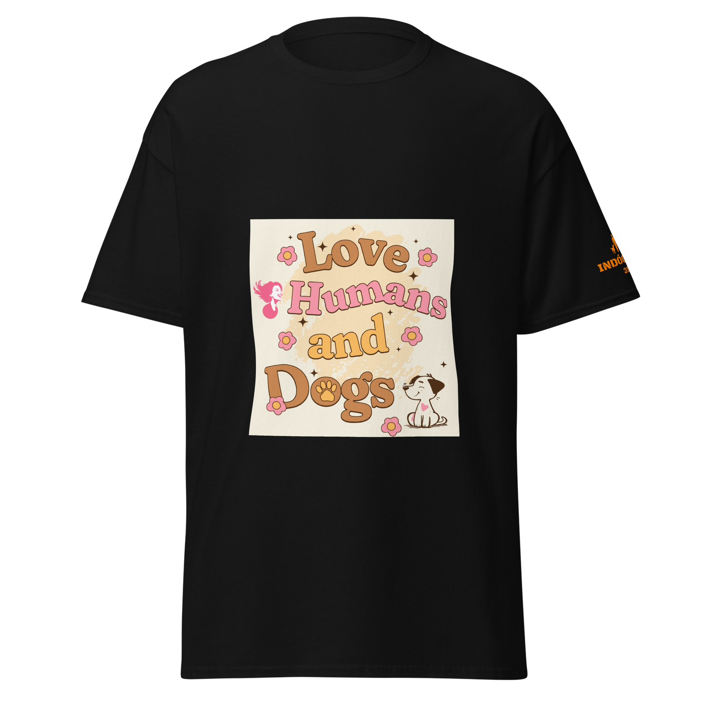 Camiseta con slogan mascota