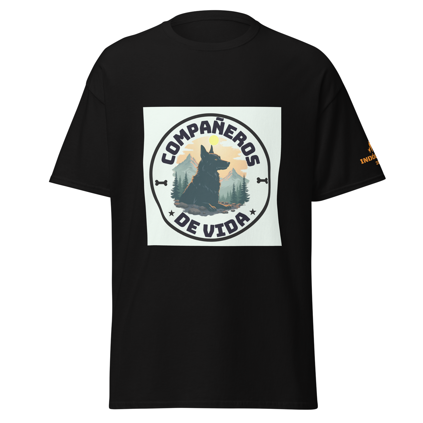 Camiseta con imagen perruna