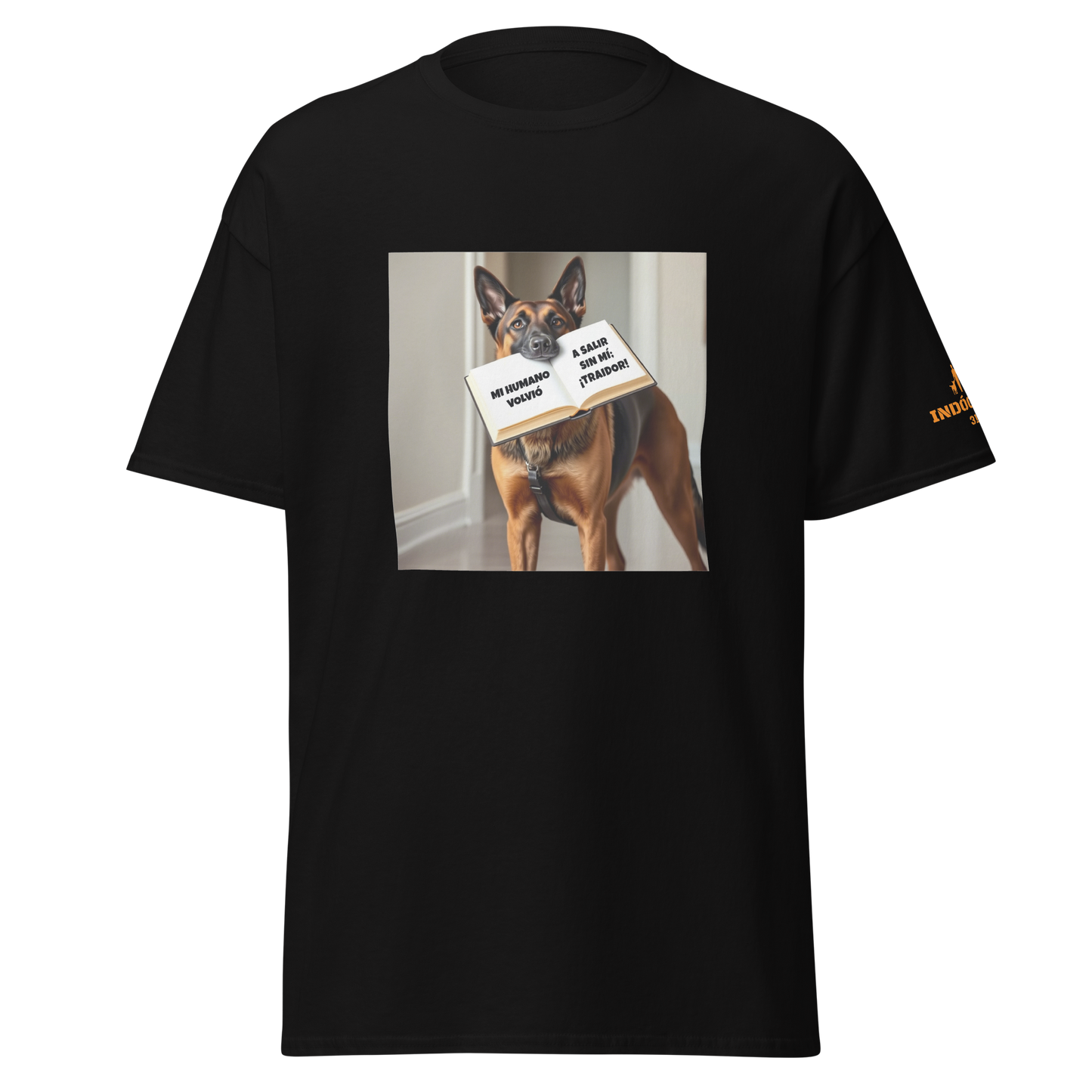 Camiseta con imagen divertida de perro