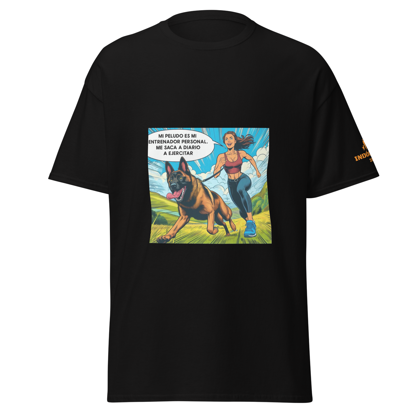 Camiseta con imagen divertida perruna