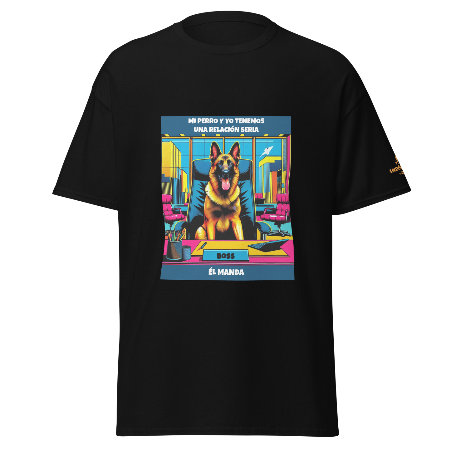 Camiseta divertiva frase perro
