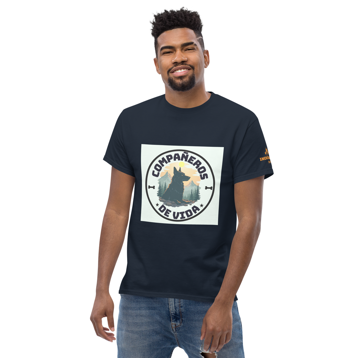 Camiseta con imagen perruna