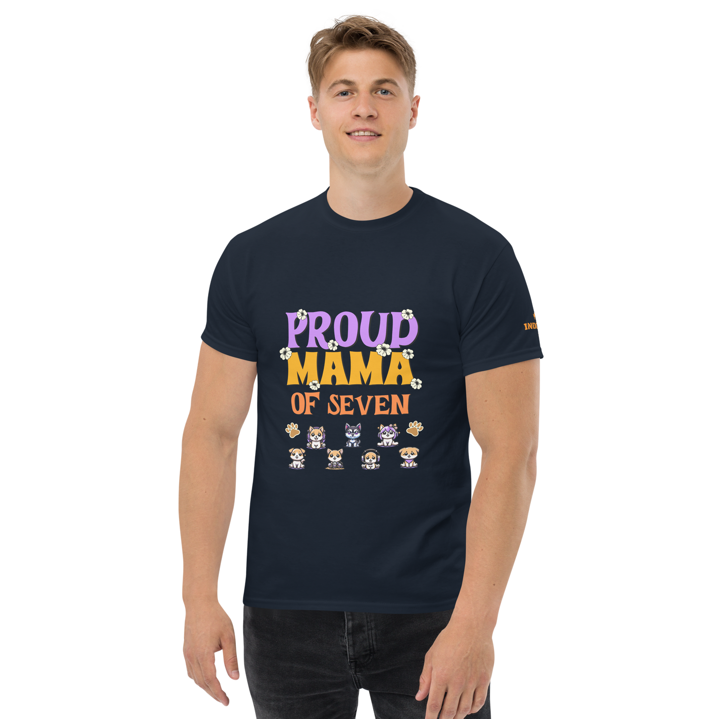Camiseta con imagen perruna
