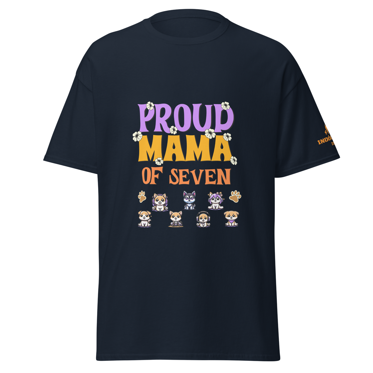 Camiseta con imagen perruna