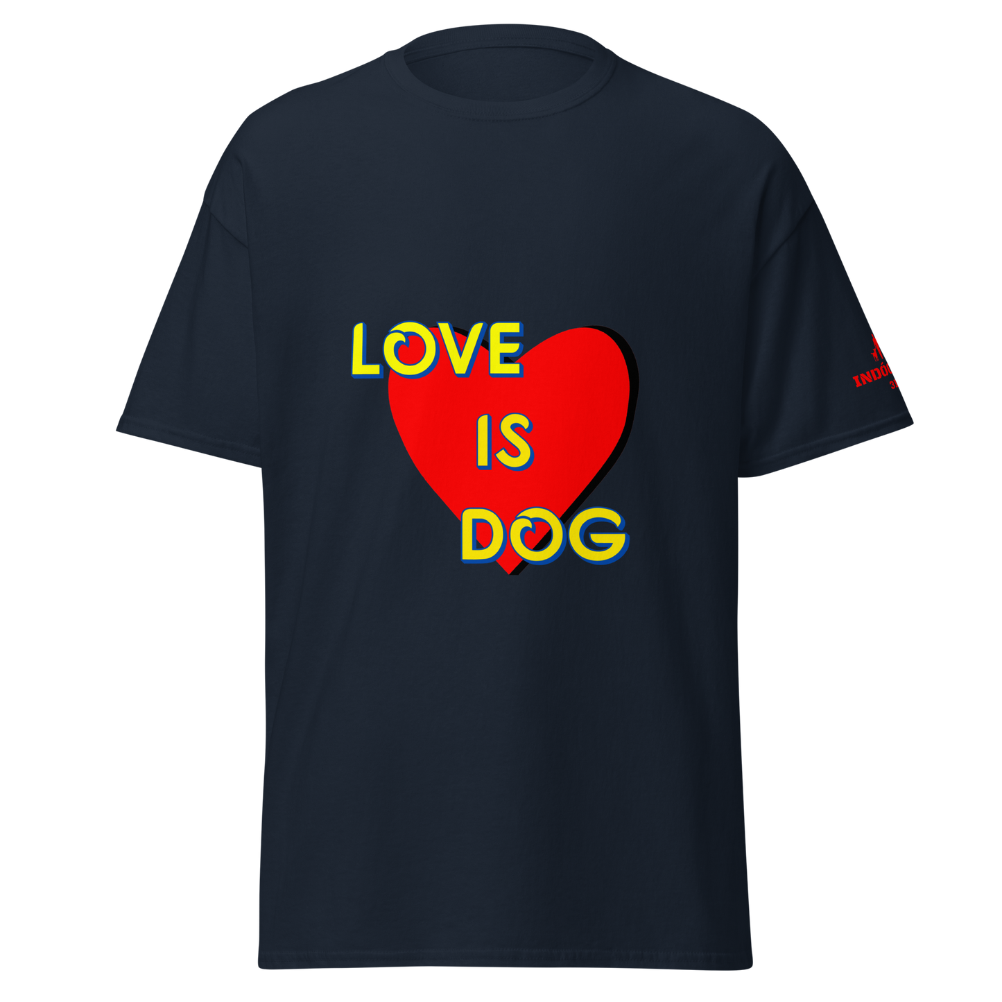 Camiseta slogan doglovers