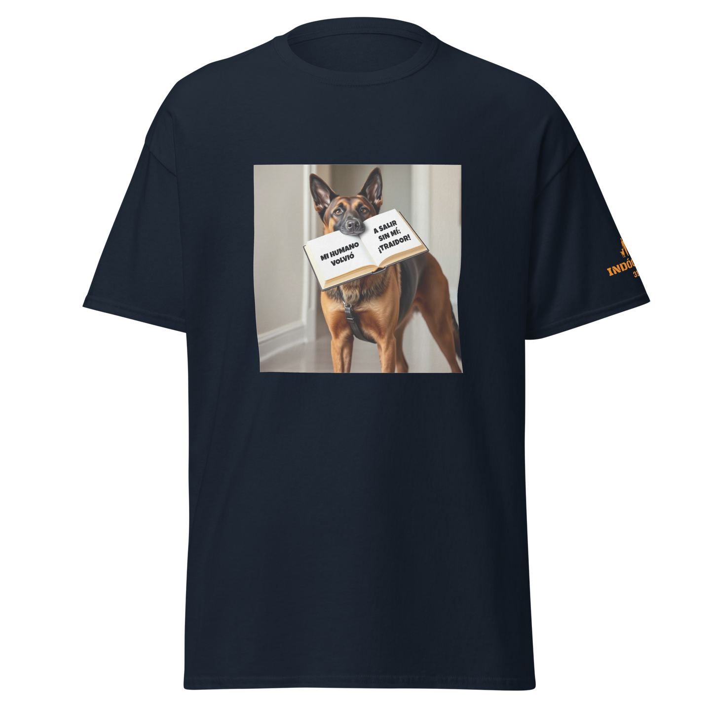 Camiseta con imagen divertida de perro