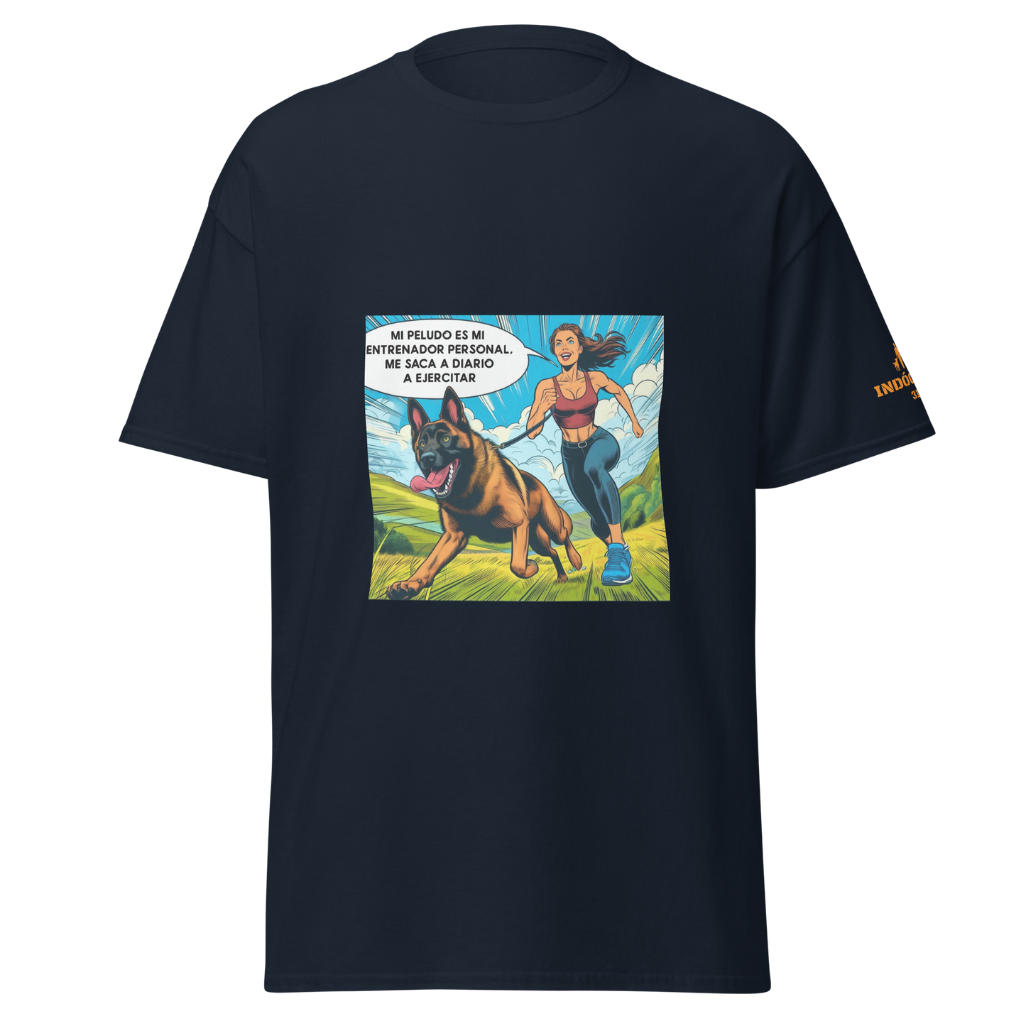 Camiseta con imagen divertida perruna
