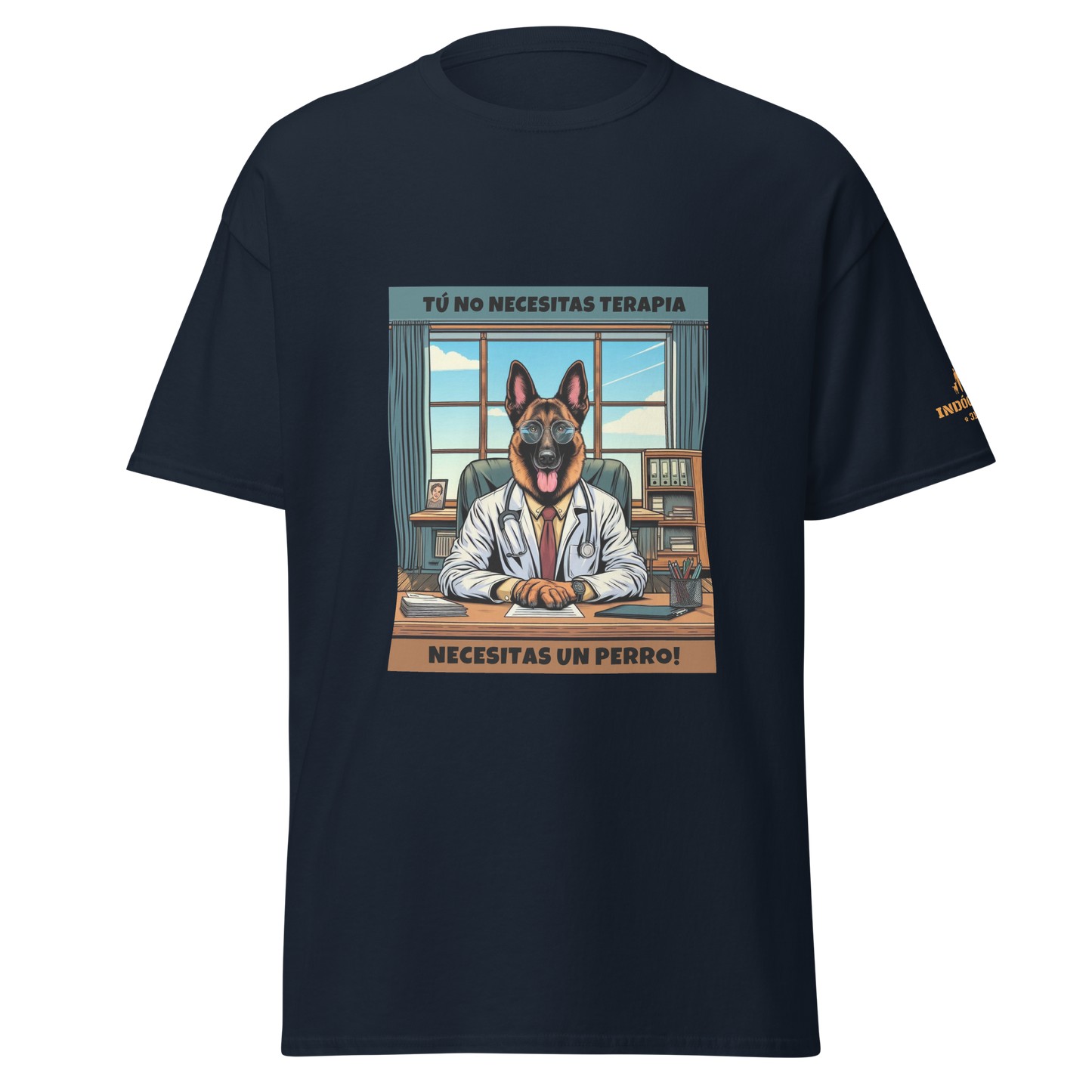 Camiseta con frase divertida perruna