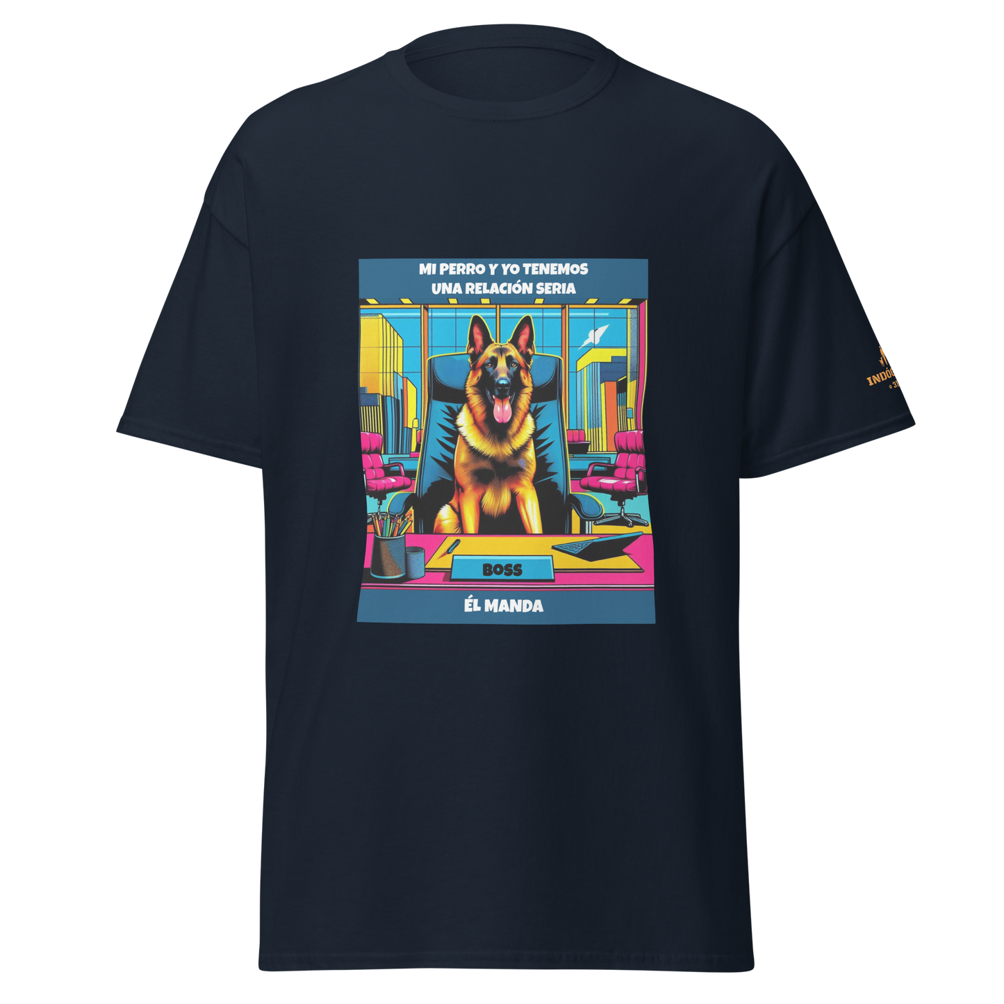 Camiseta divertiva frase perro