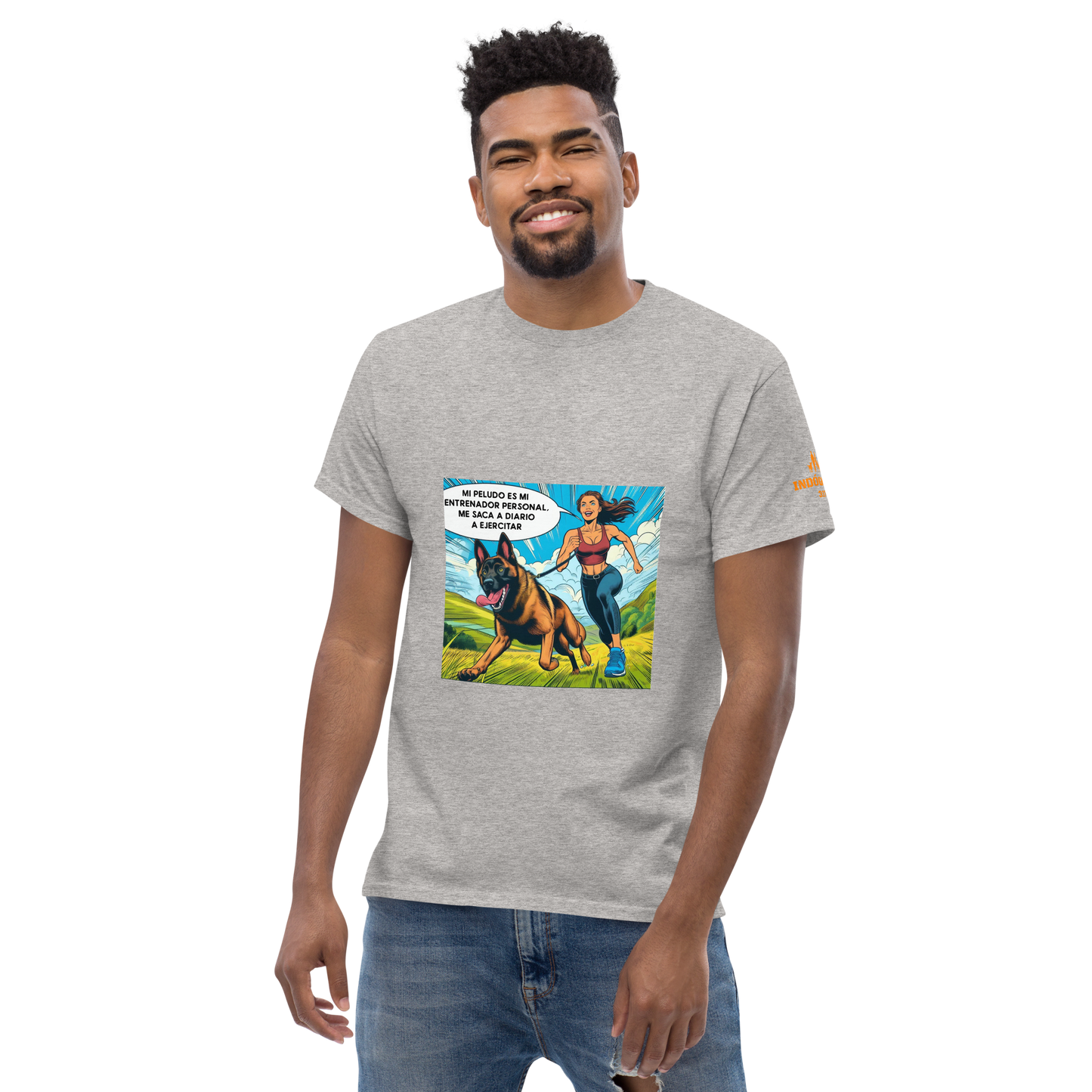 Camiseta con imagen divertida perruna