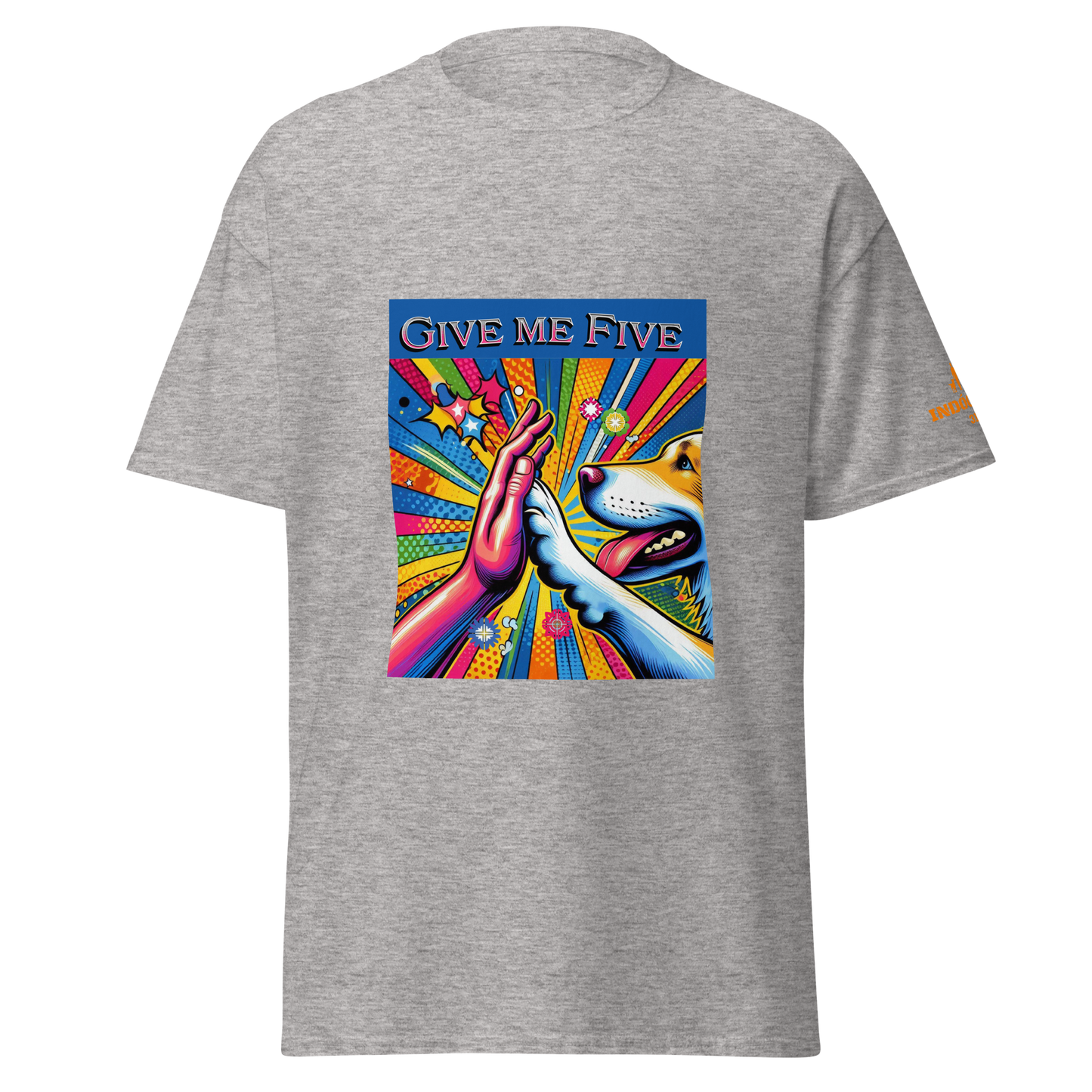 Camiseta con imagen divertida de perro