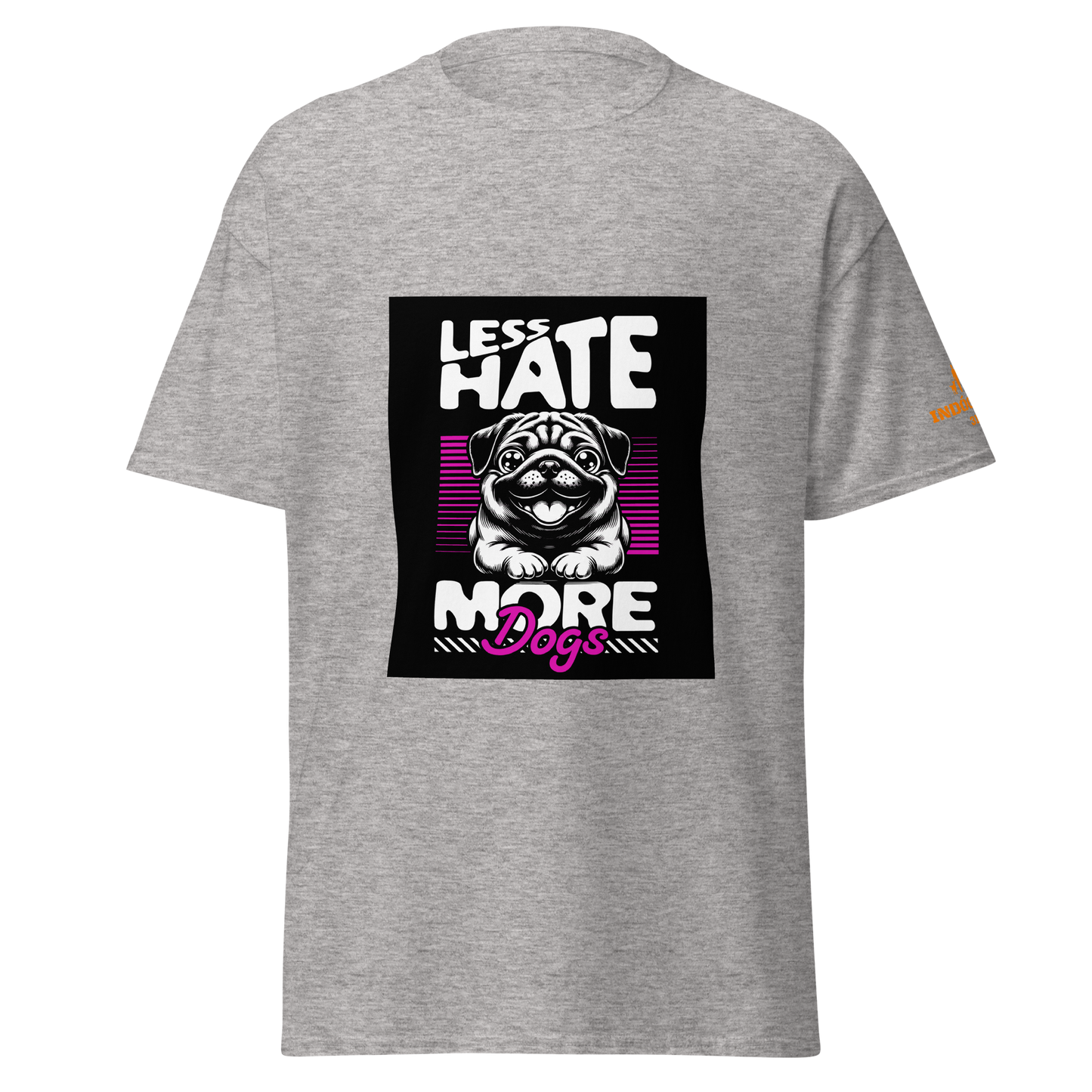 Camiseta con frase mascota