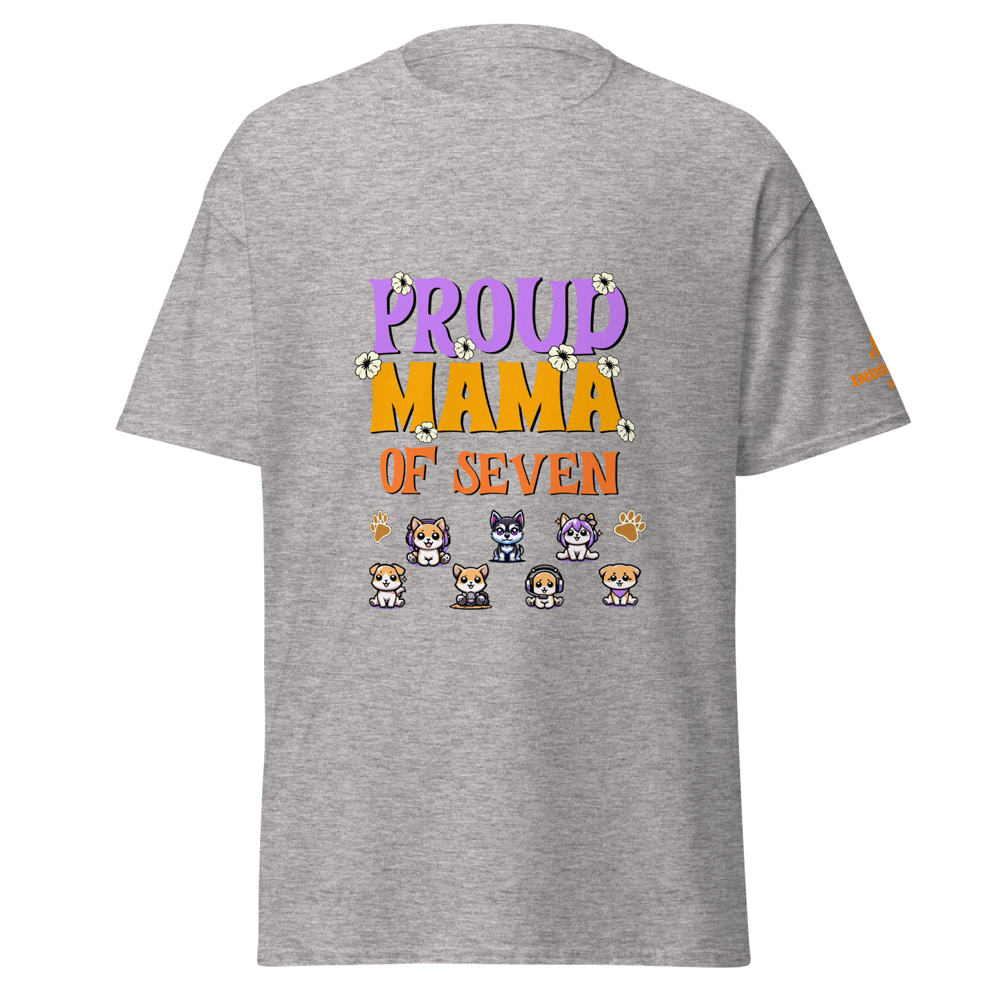 Camiseta con imagen perruna