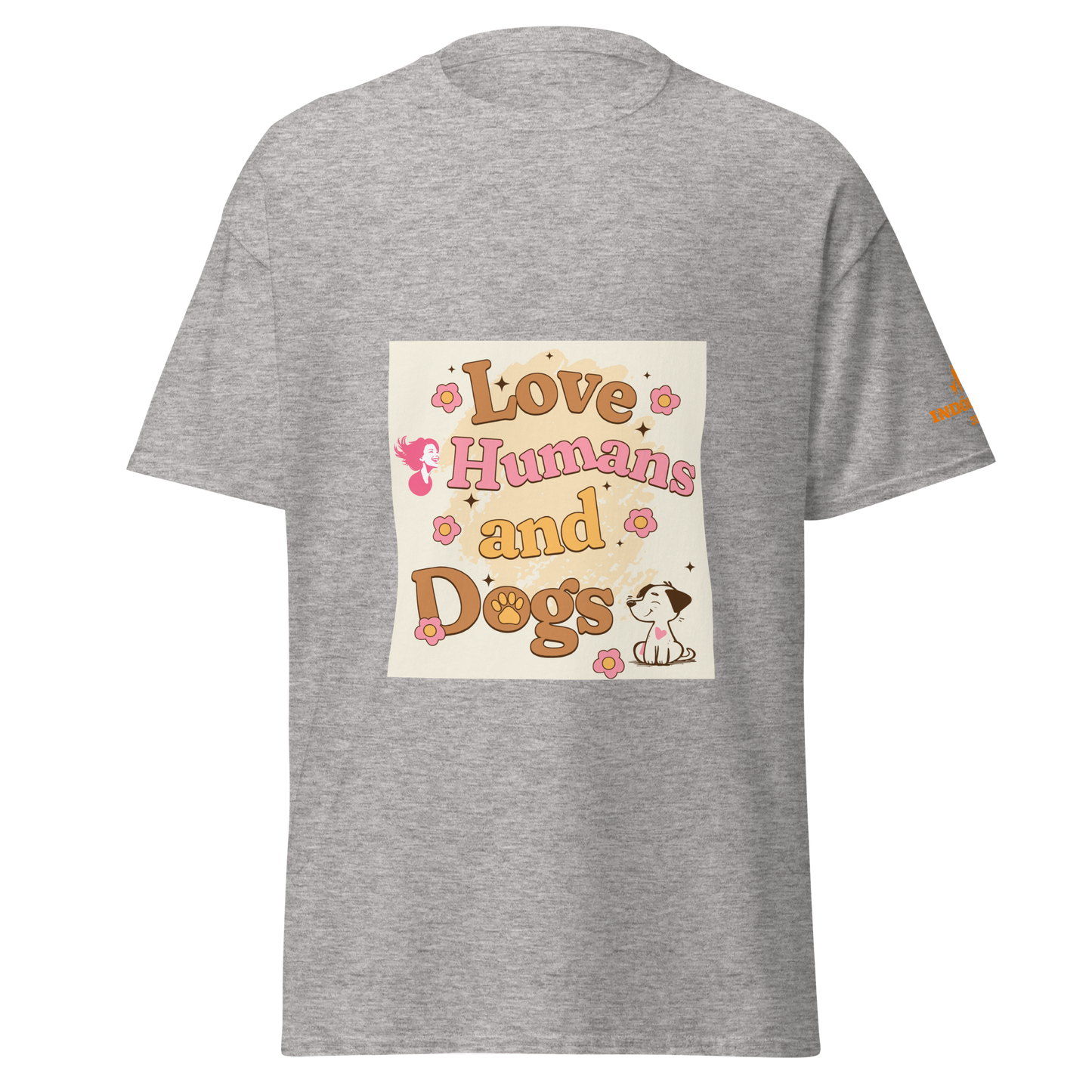 Camiseta con slogan mascota