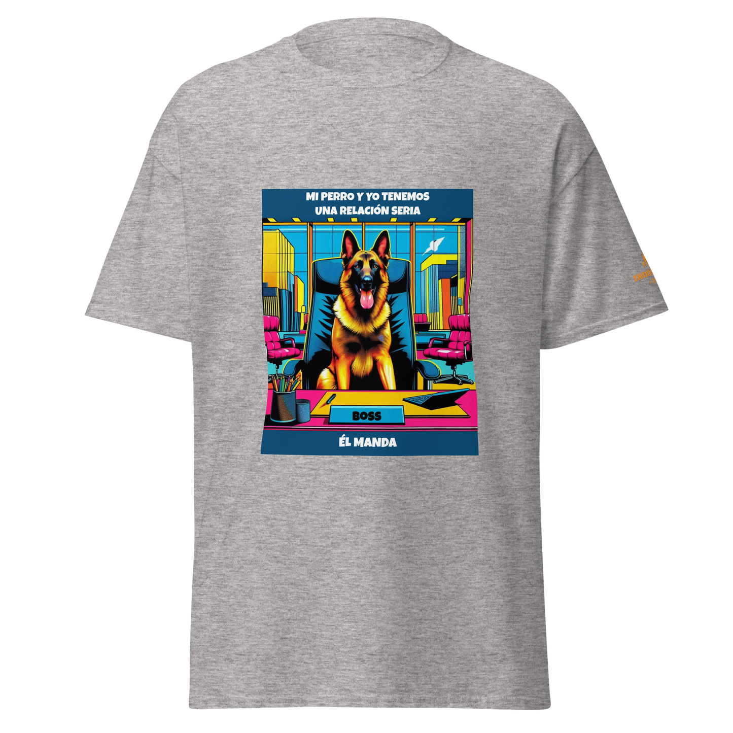 Camiseta divertiva frase perro