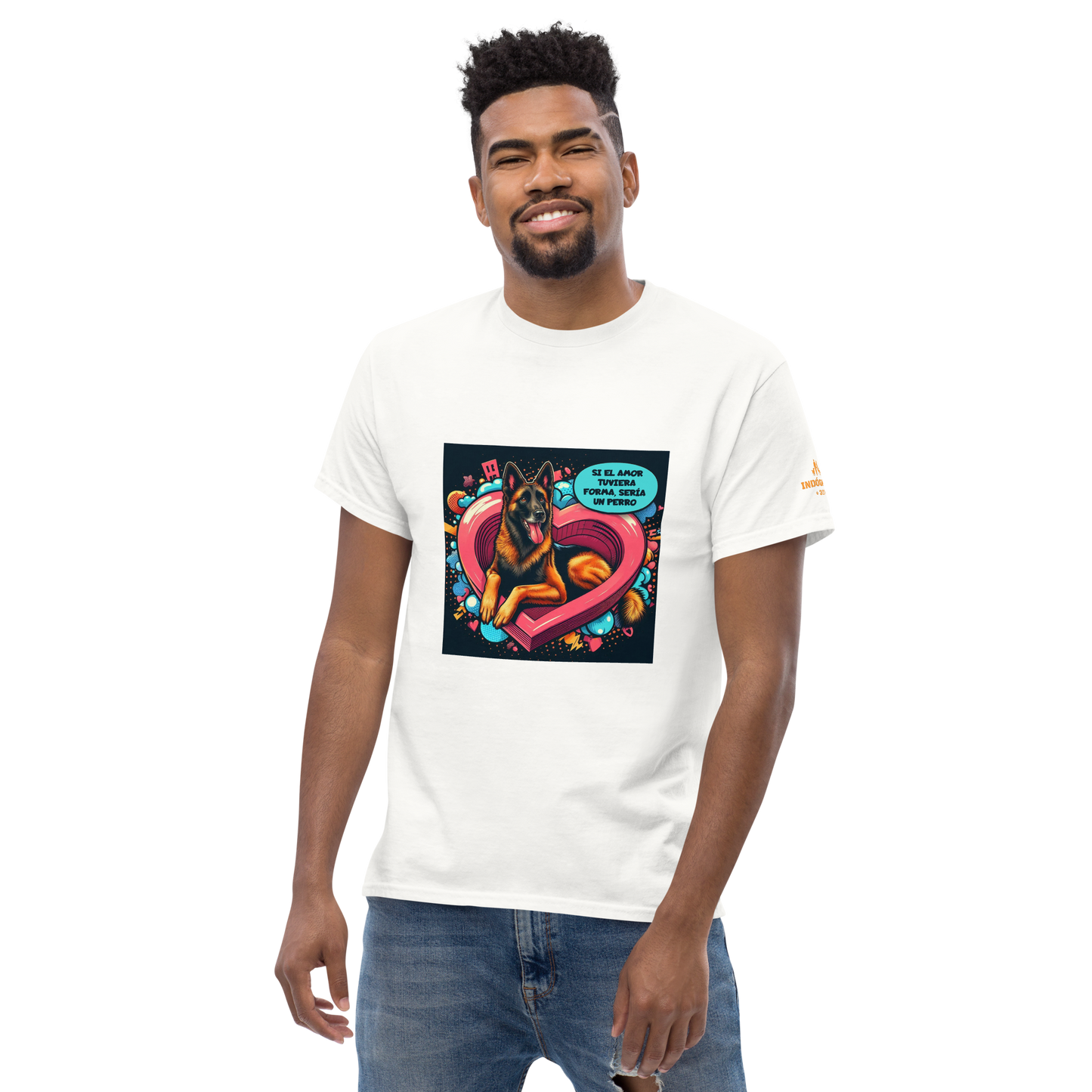 Camiseta imagen divertida y de amor