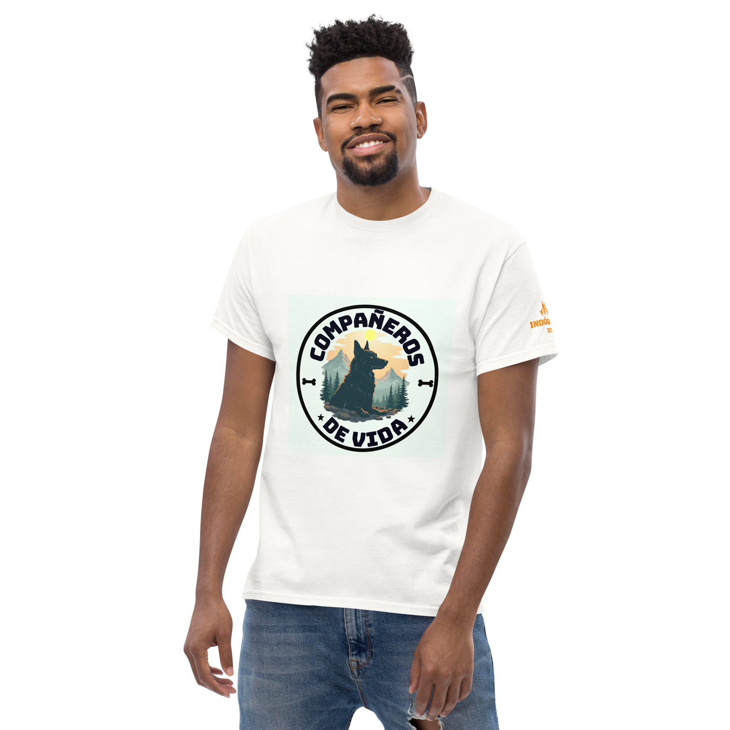 Camiseta con imagen perruna