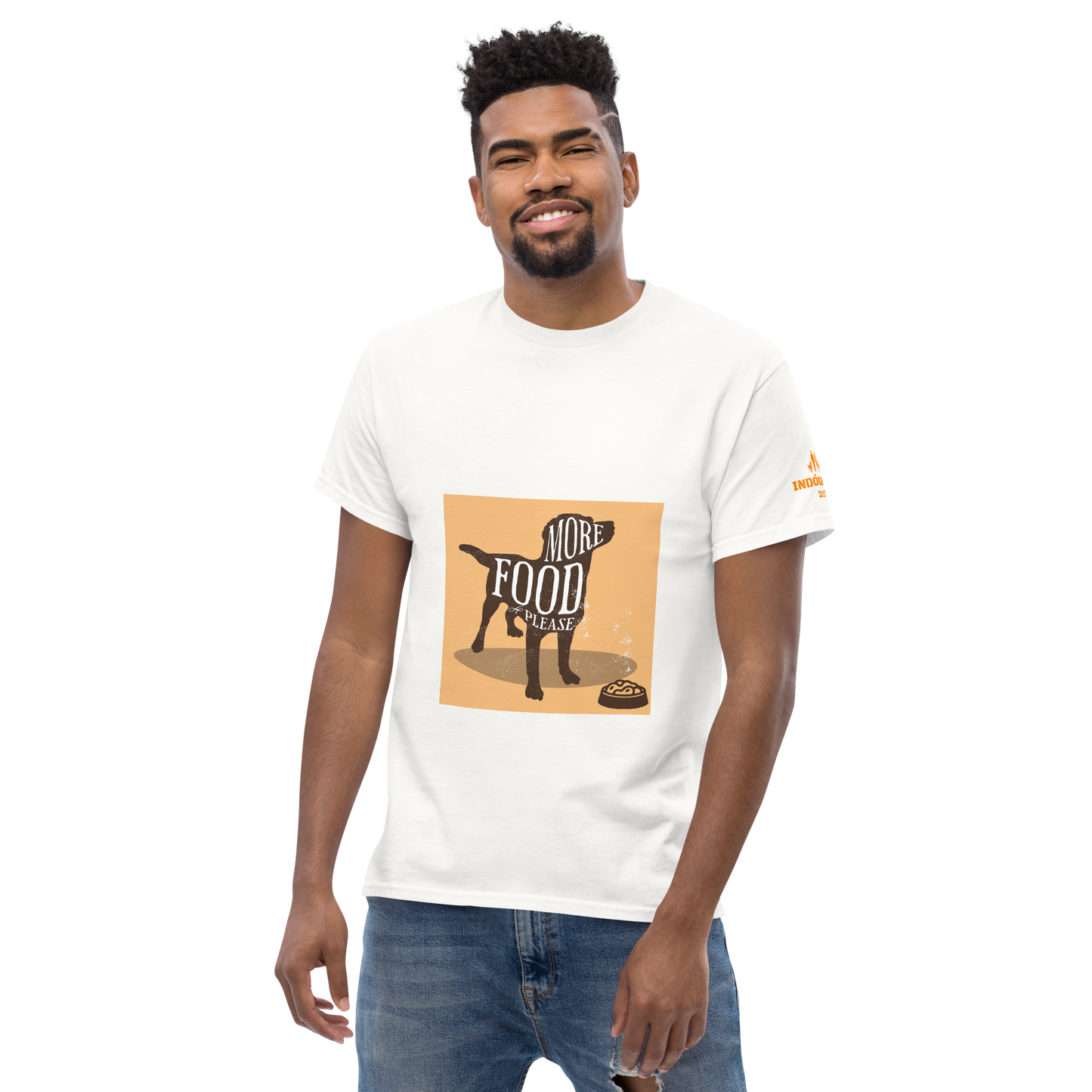 Camiseta con imagen perruna