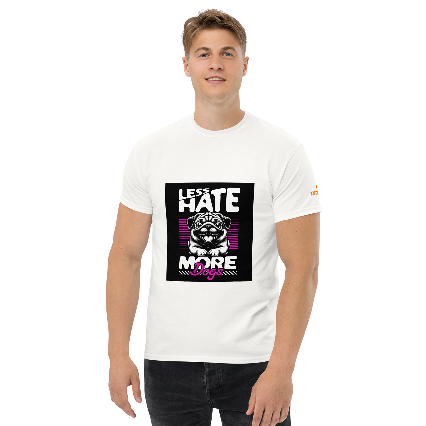 Camiseta con frase mascota