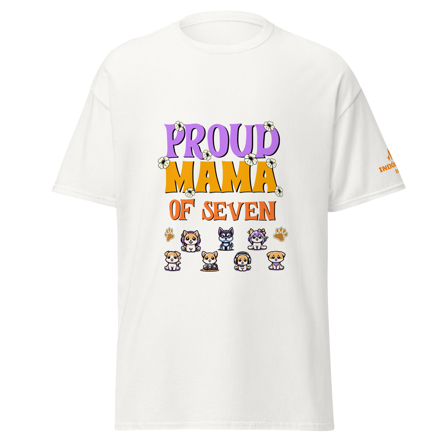 Camiseta con imagen perruna