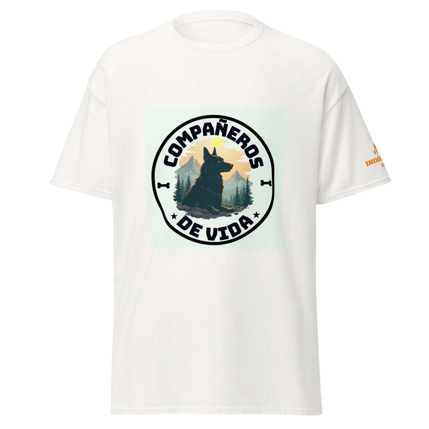 Camiseta con imagen perruna
