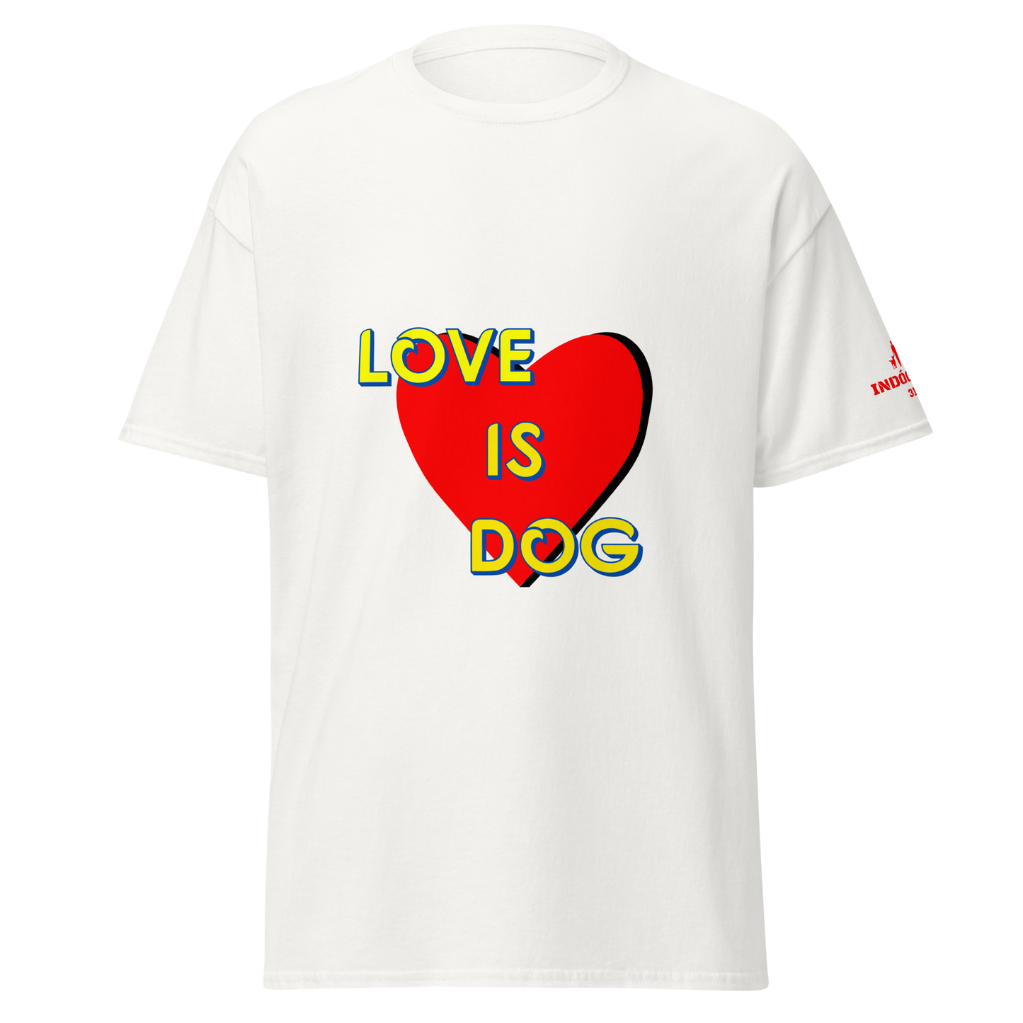 Camiseta slogan doglovers
