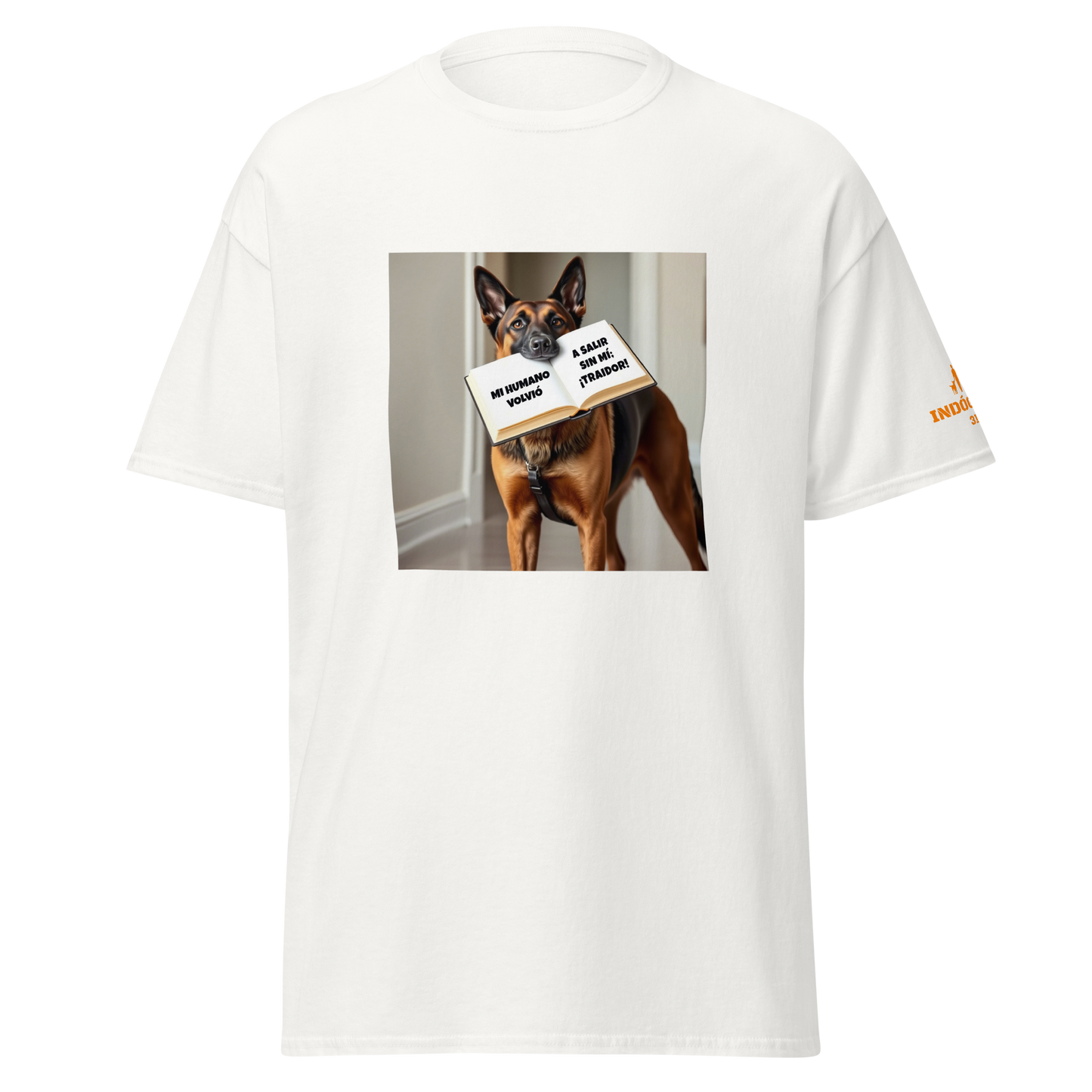 Camiseta con imagen divertida de perro