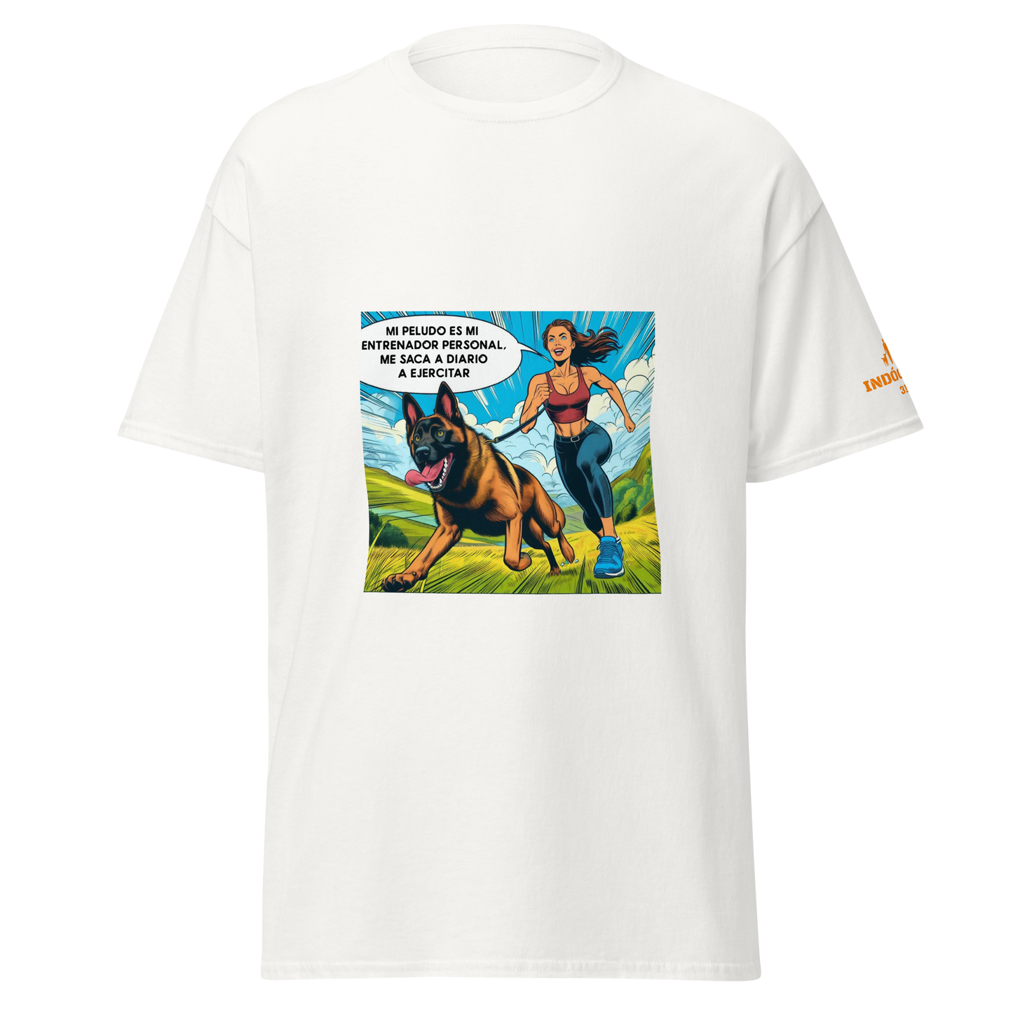 Camiseta con imagen divertida perruna