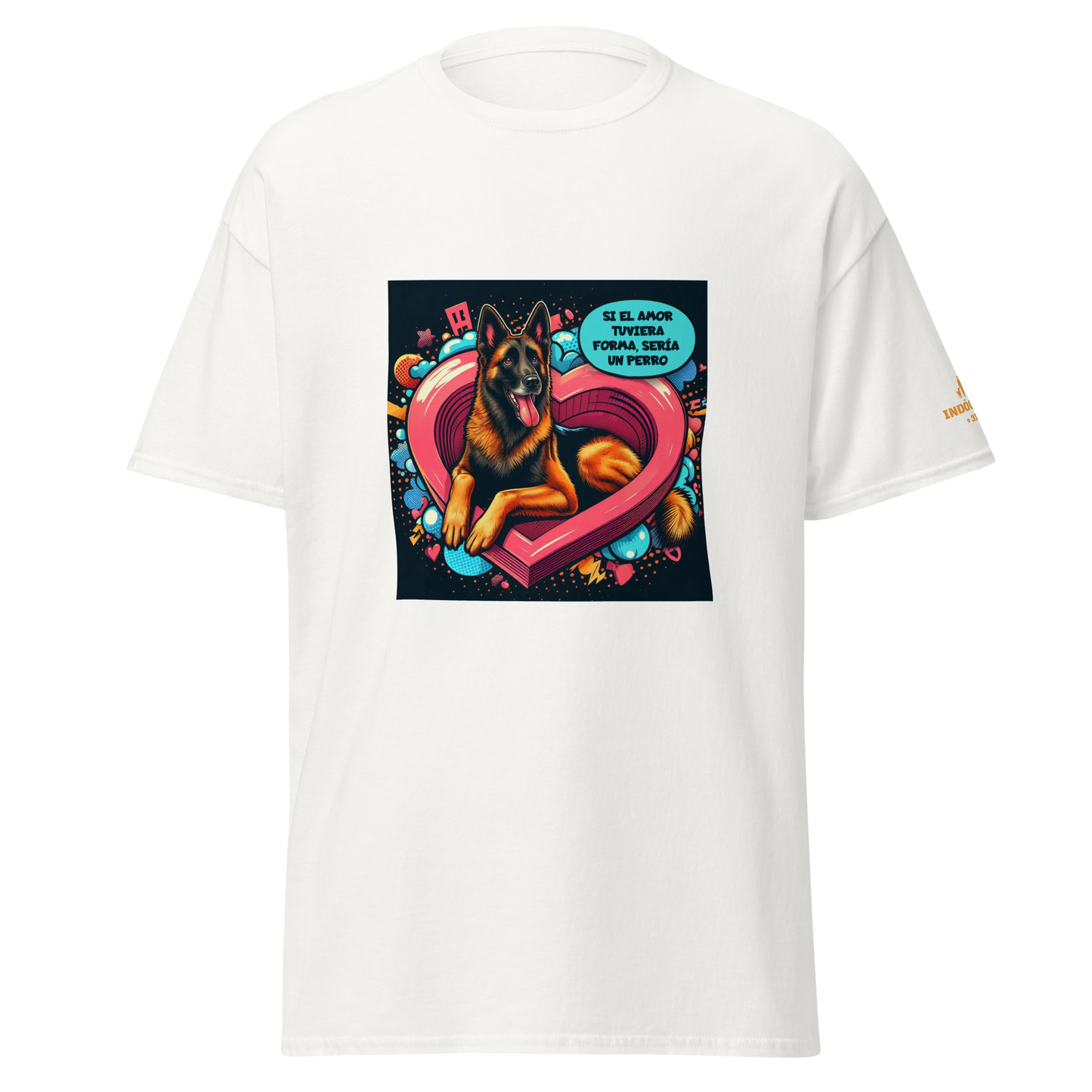 Camiseta imagen divertida y de amor