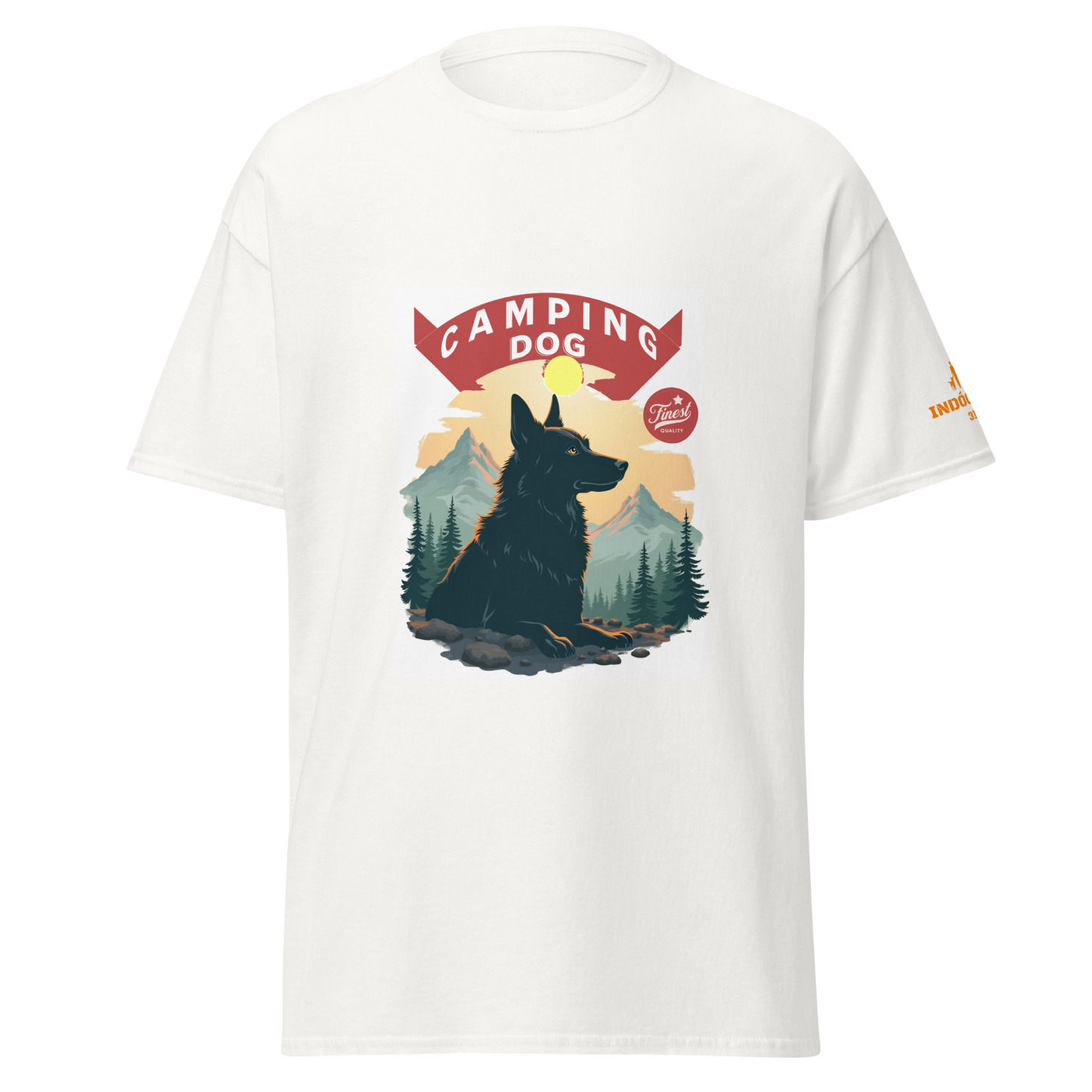 Camiseta con imagen perruna