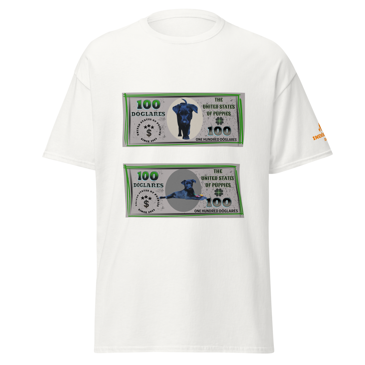 Camiseta divertida perruna "Colección Dóglares"