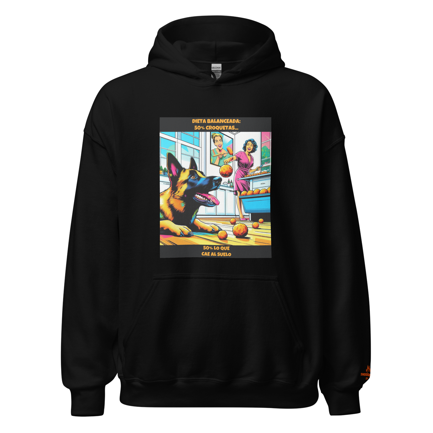 Sudadera con imagen divertida perruna