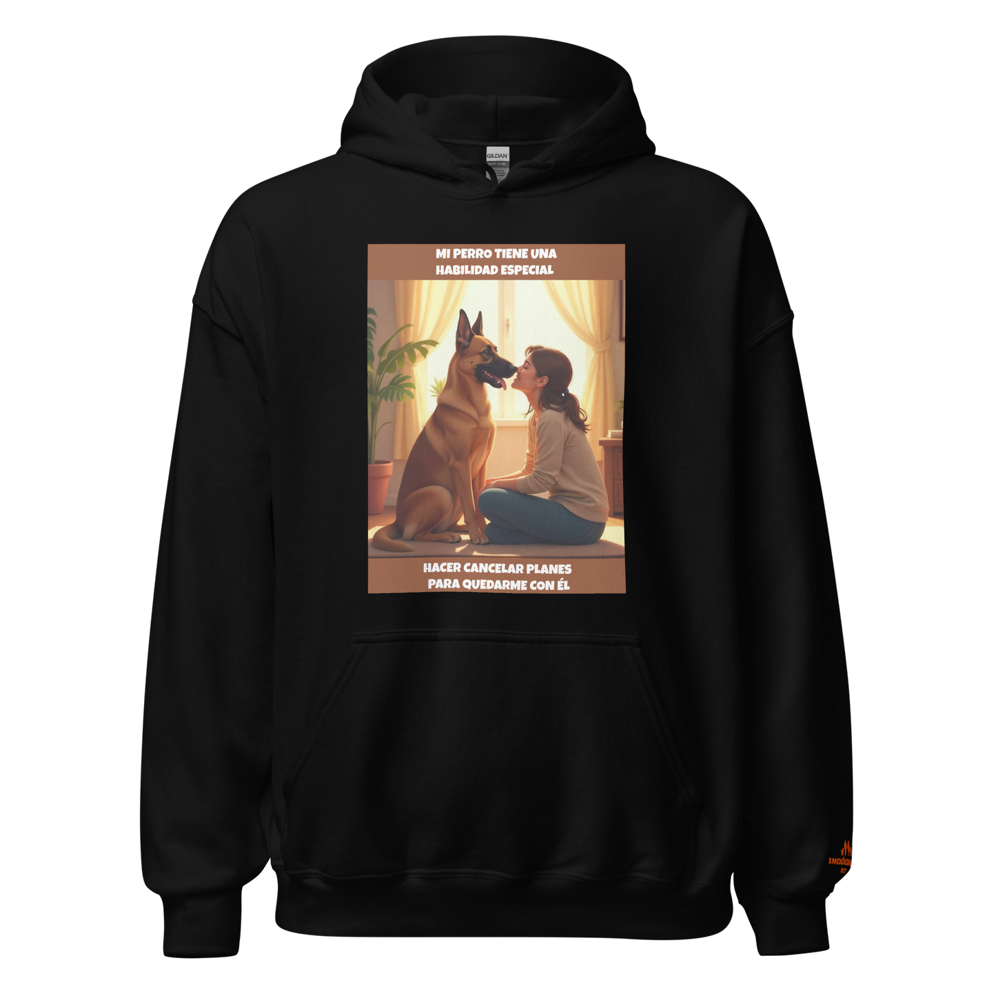 Sudadera personalizada con frase de perro P05