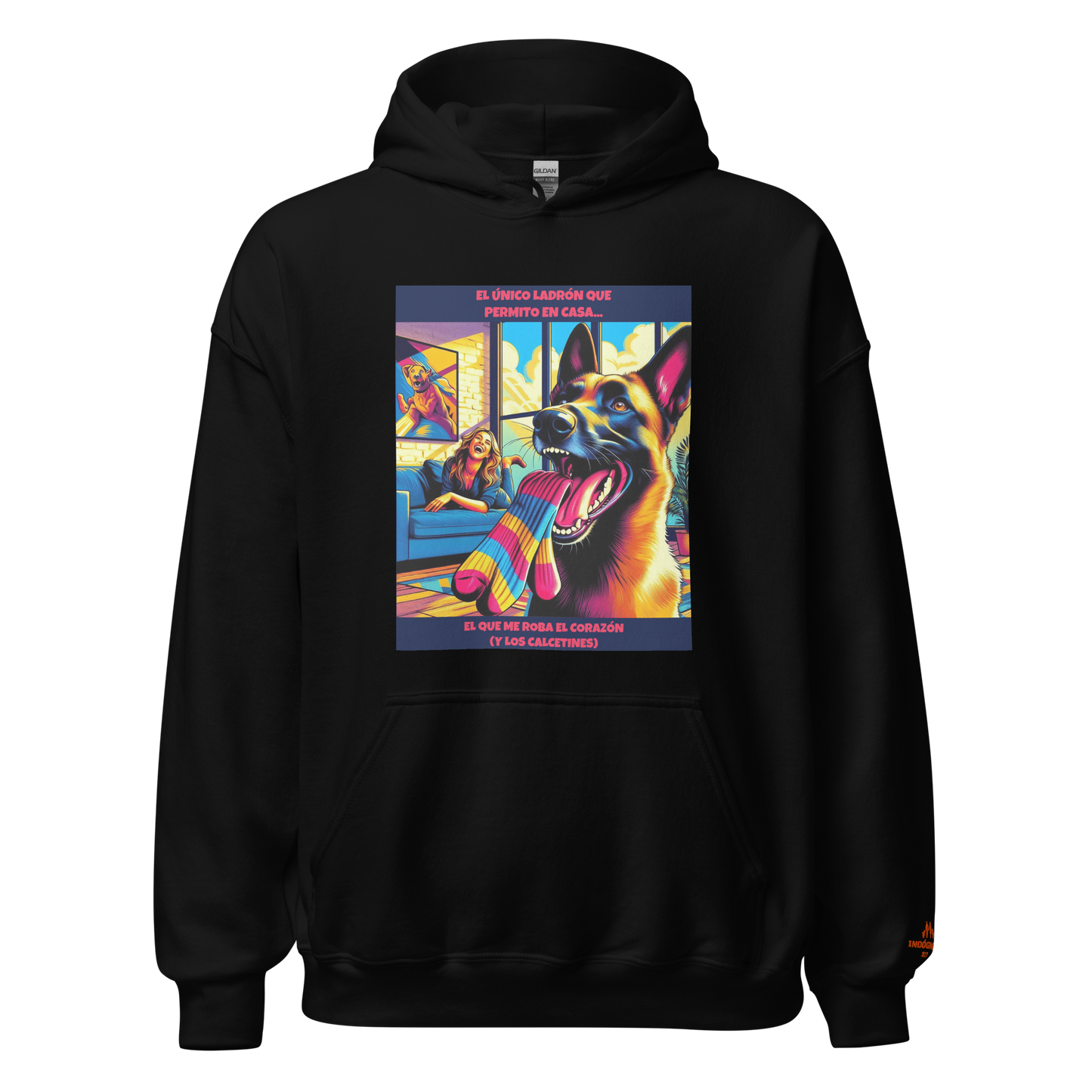 Sudadera con frase divertida perruna