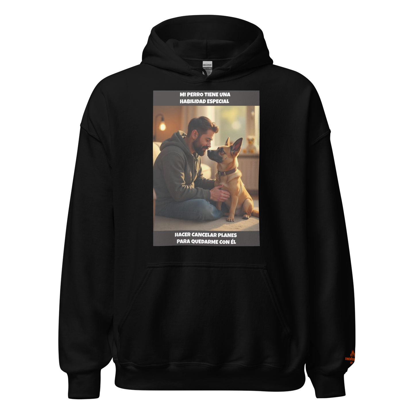 Sudadera personalizada con frase de mascota P06