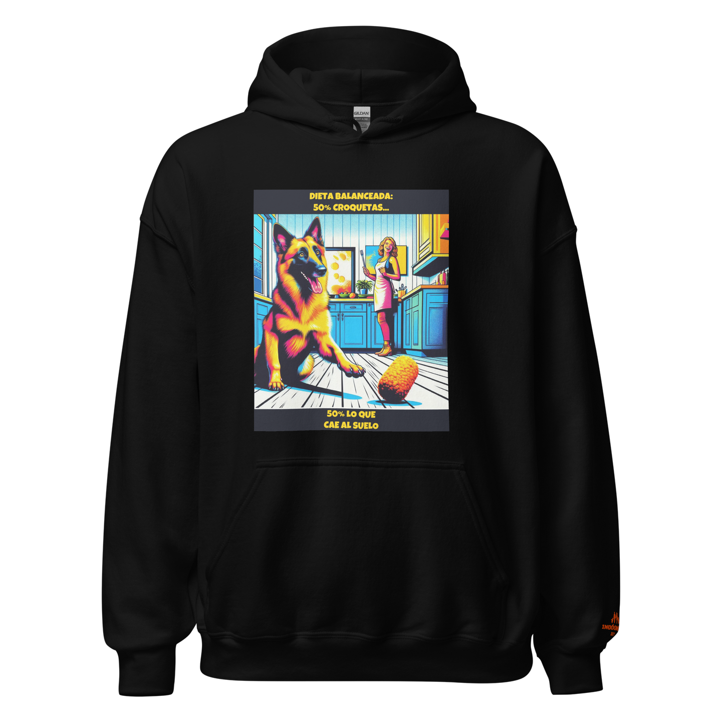 Sudadera con imagen divertida de perro