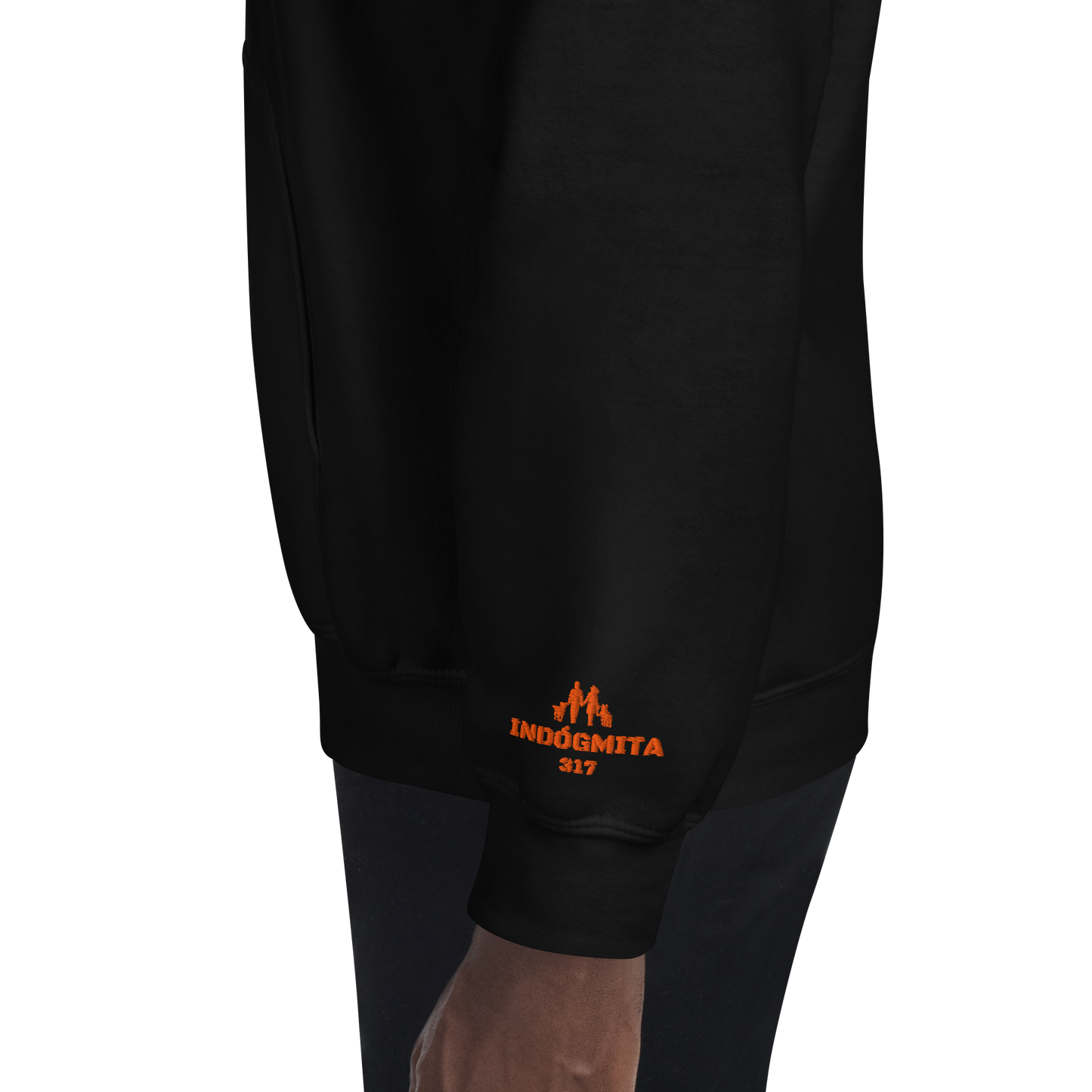 Sudadera con frase mascota