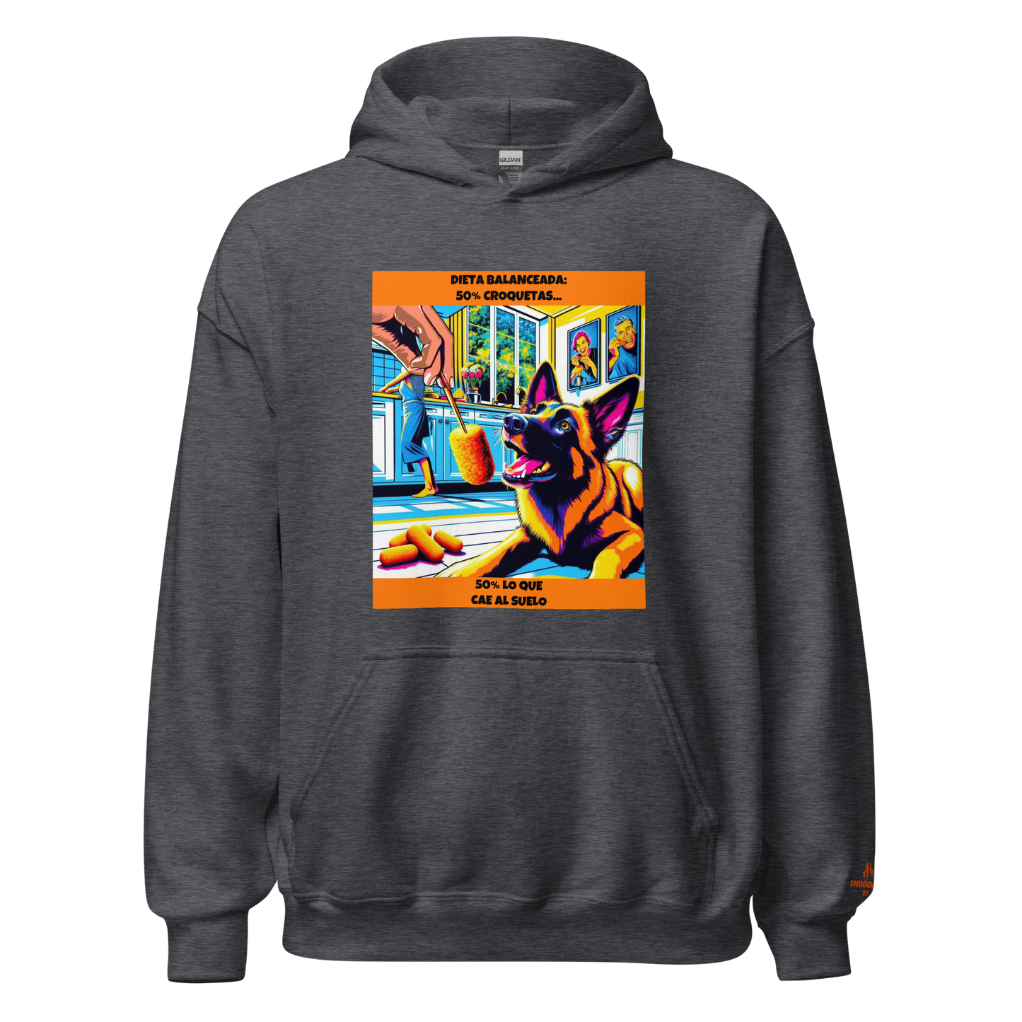 Sudadera con frase divertida perruna