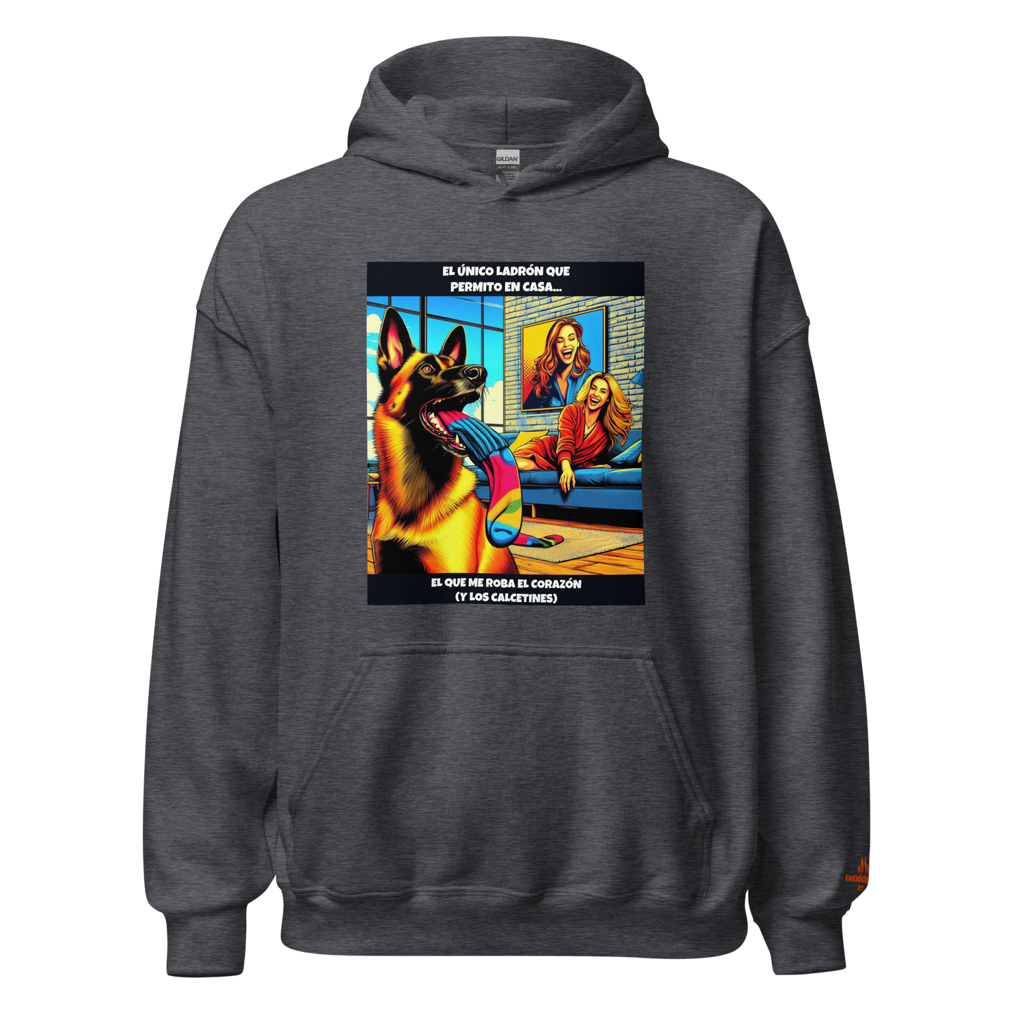 Sudadera con frase divertida perro