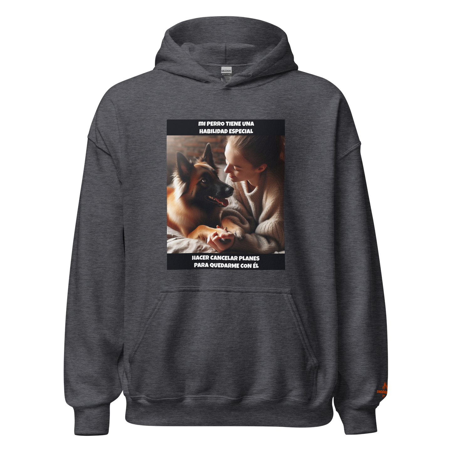 Sudadera personalizada con frase de mascota P04