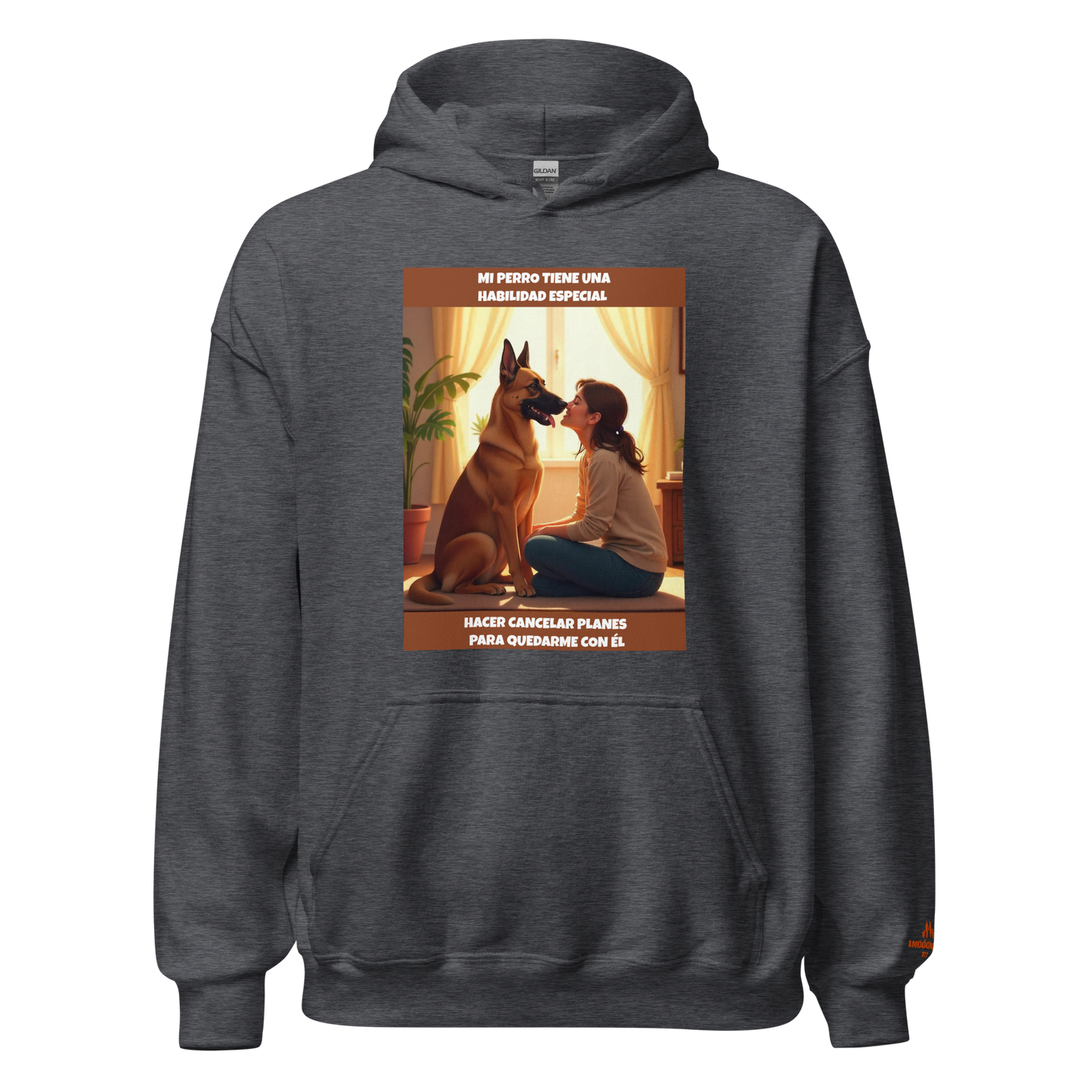 Sudadera personalizada con frase de perro P05