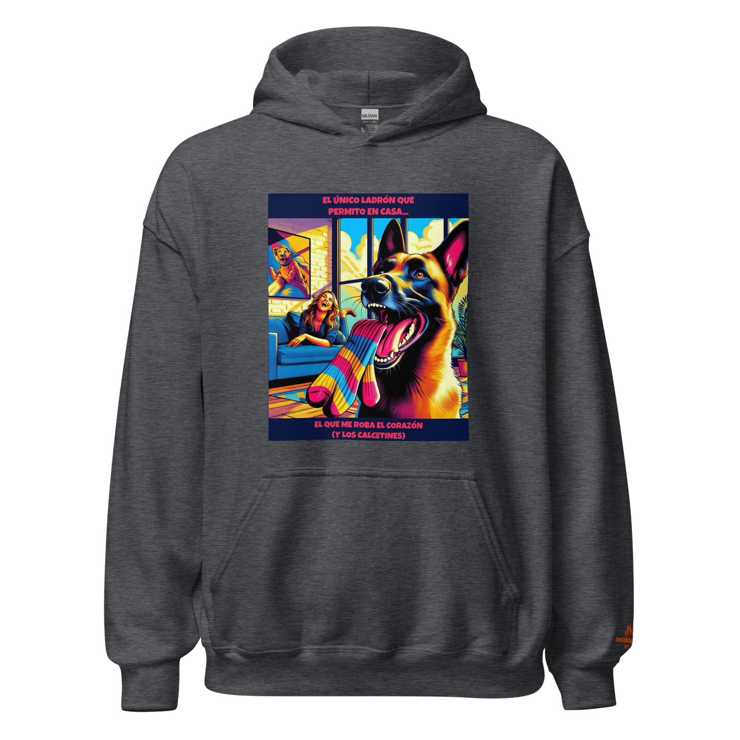Sudadera con frase divertida perruna