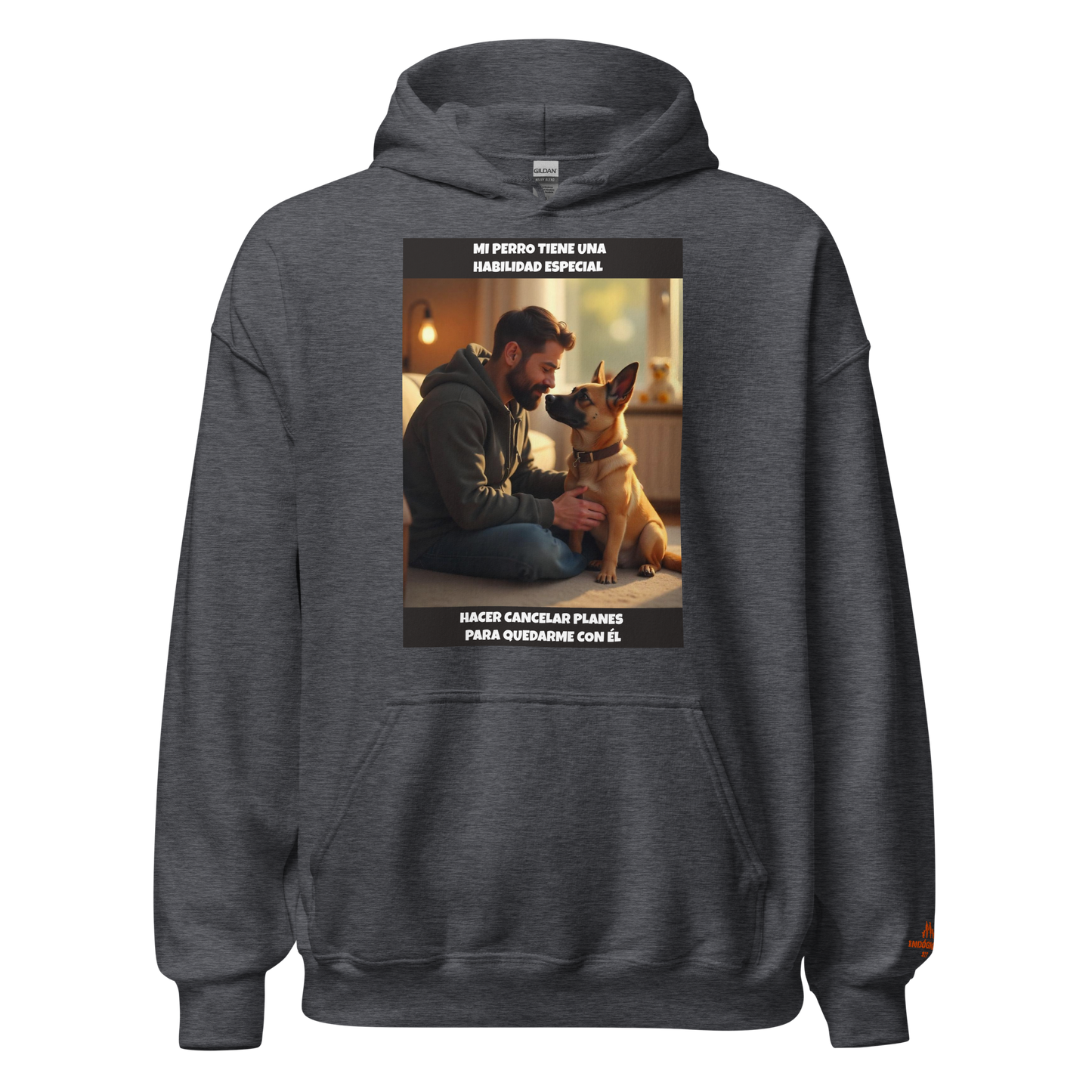 Sudadera personalizada con frase de mascota P06