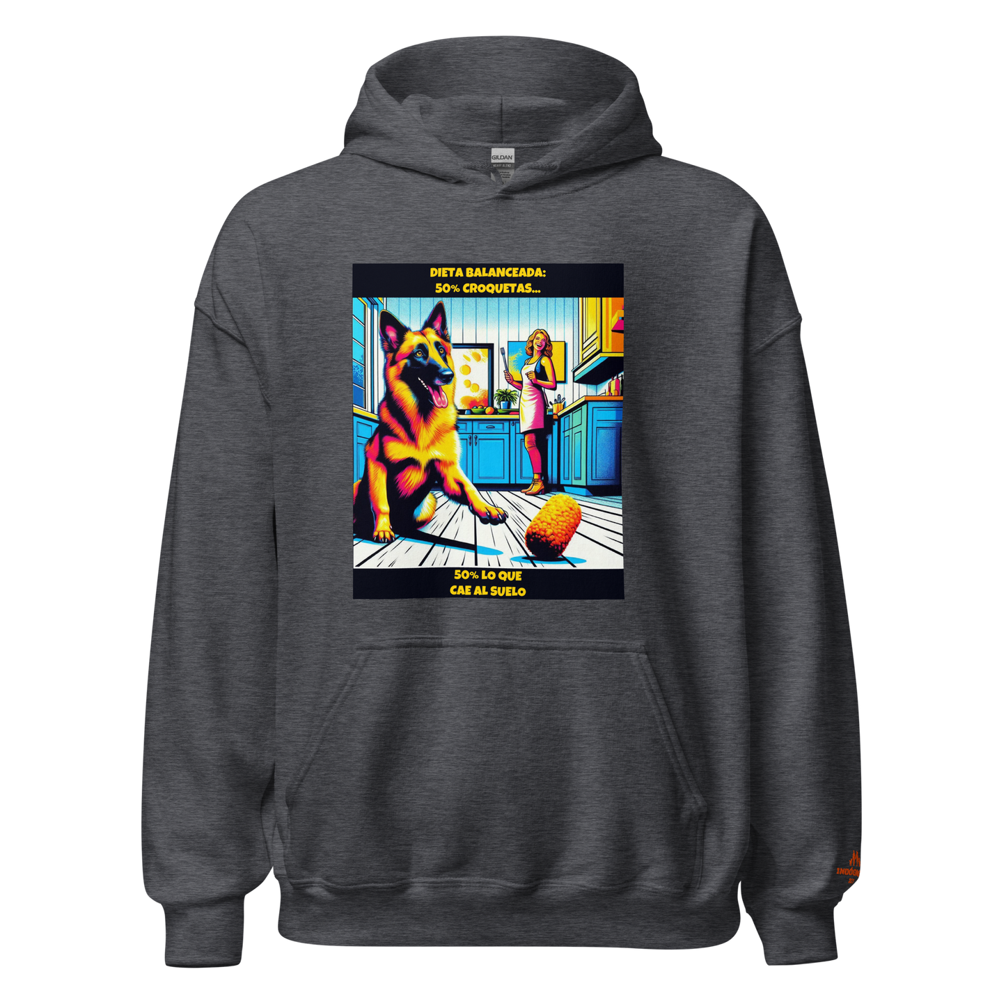 Sudadera con imagen divertida de perro