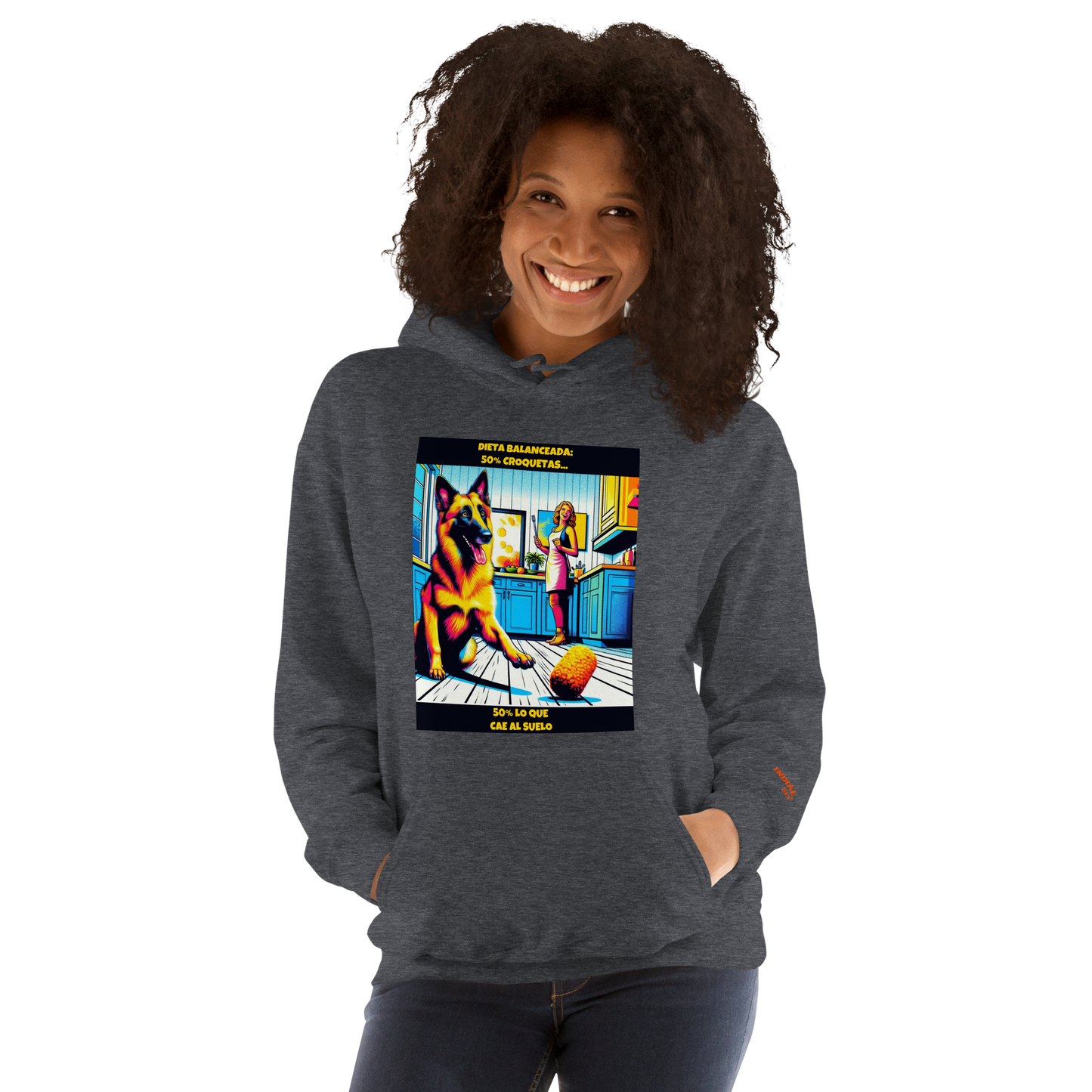 Sudadera con imagen divertida de perro