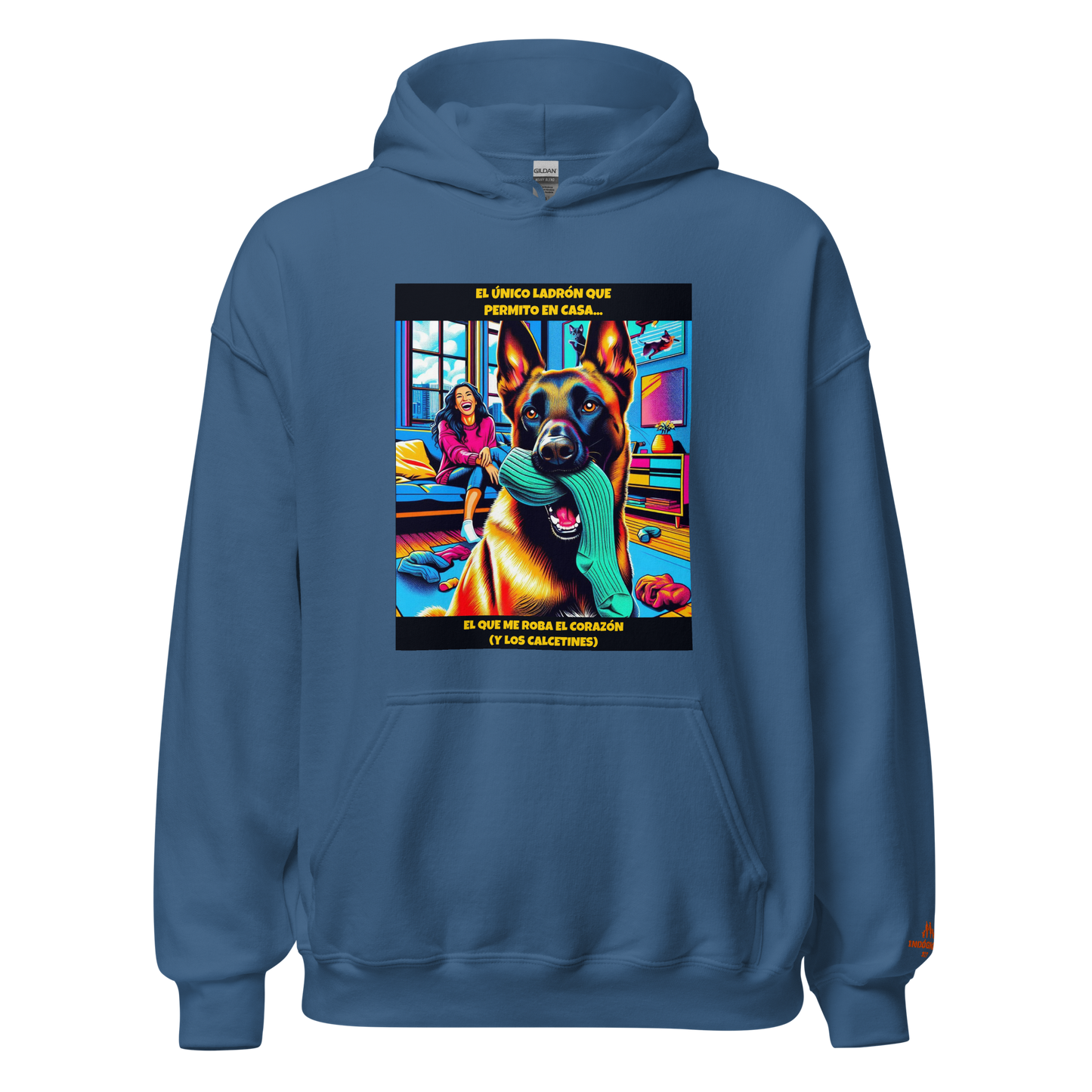 Sudadera con frase divertida perro
